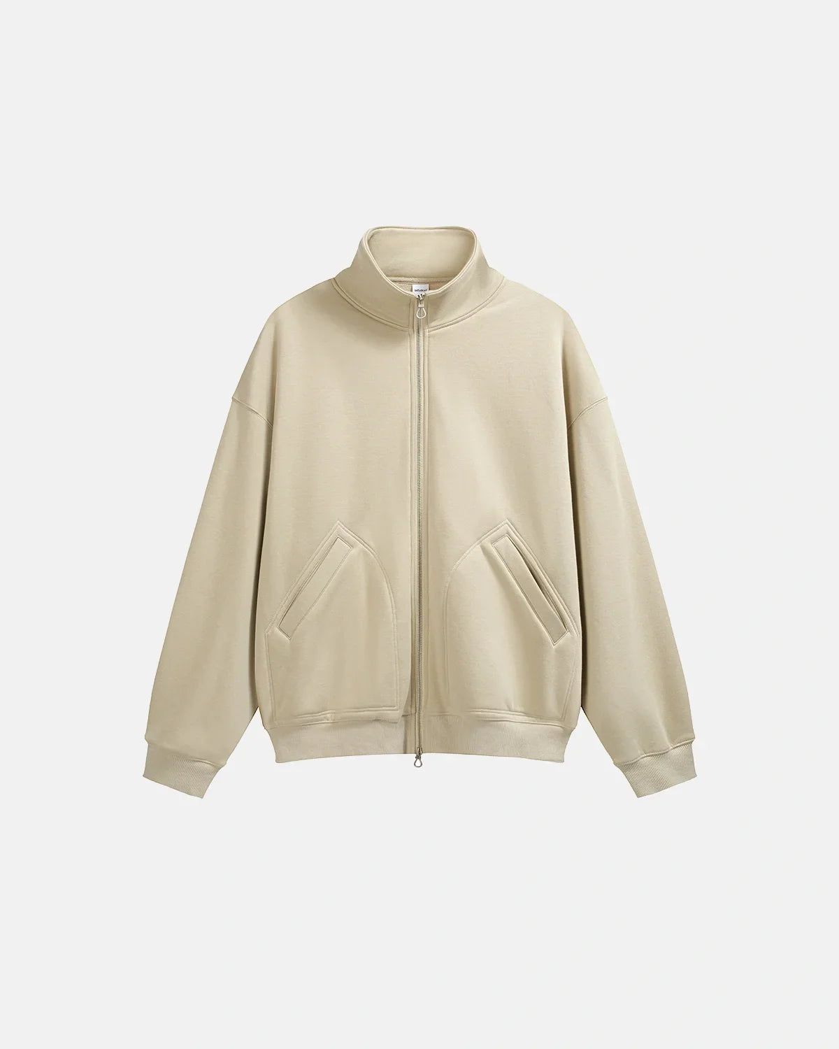 Polar Fleece High Neck Zip Up Jacket