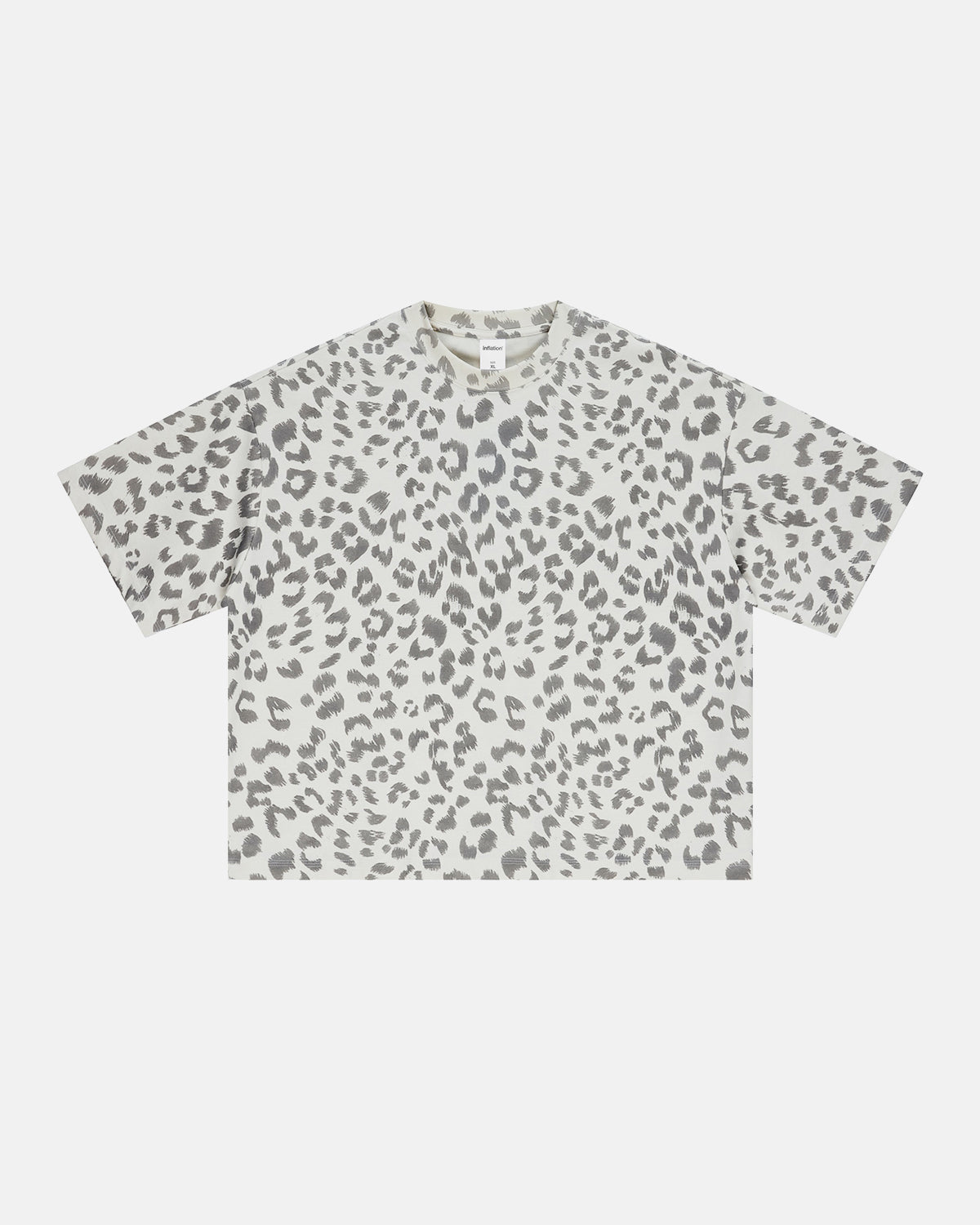 Leopard Print Boxy T-Shirt