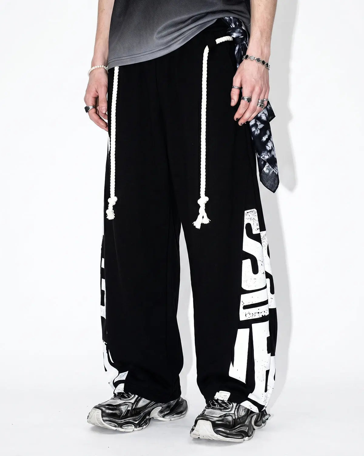 Graphic Barrel Sweatpants