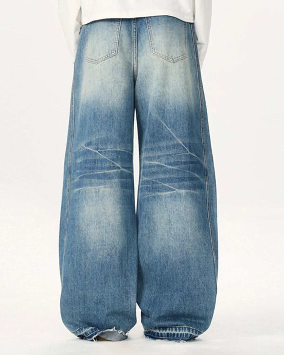 Washed Baggy Jeans