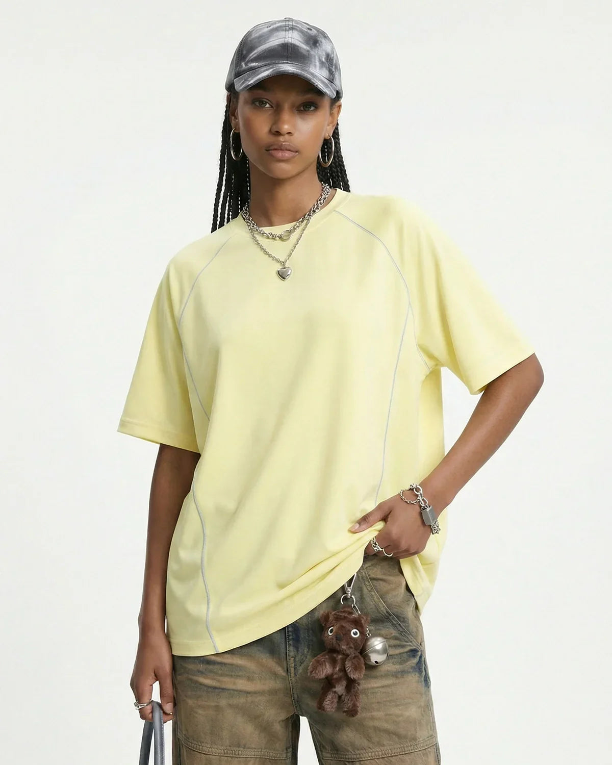 Lightweight Stitching Activewear Tees