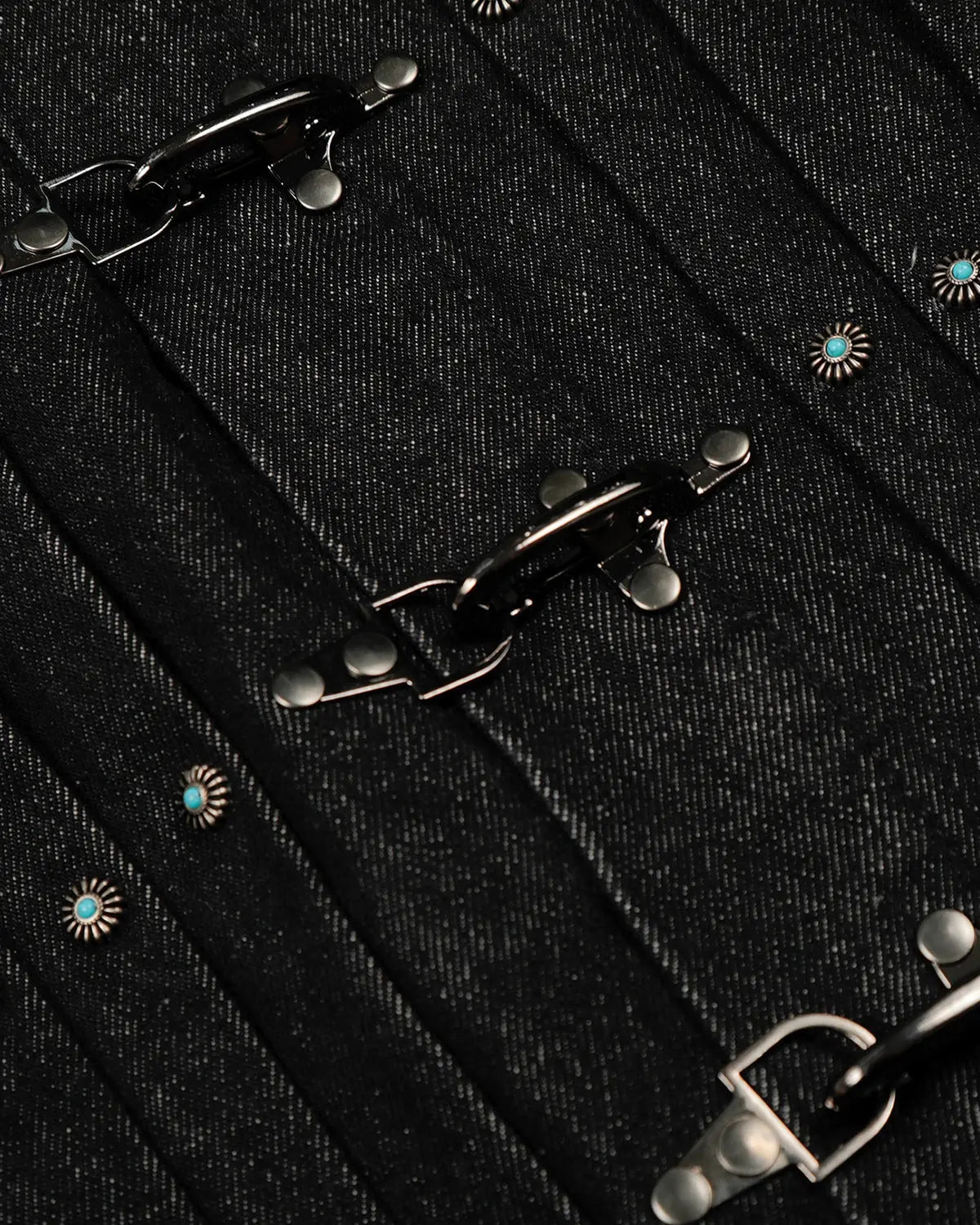 Raw Clasp Denim Jacket
