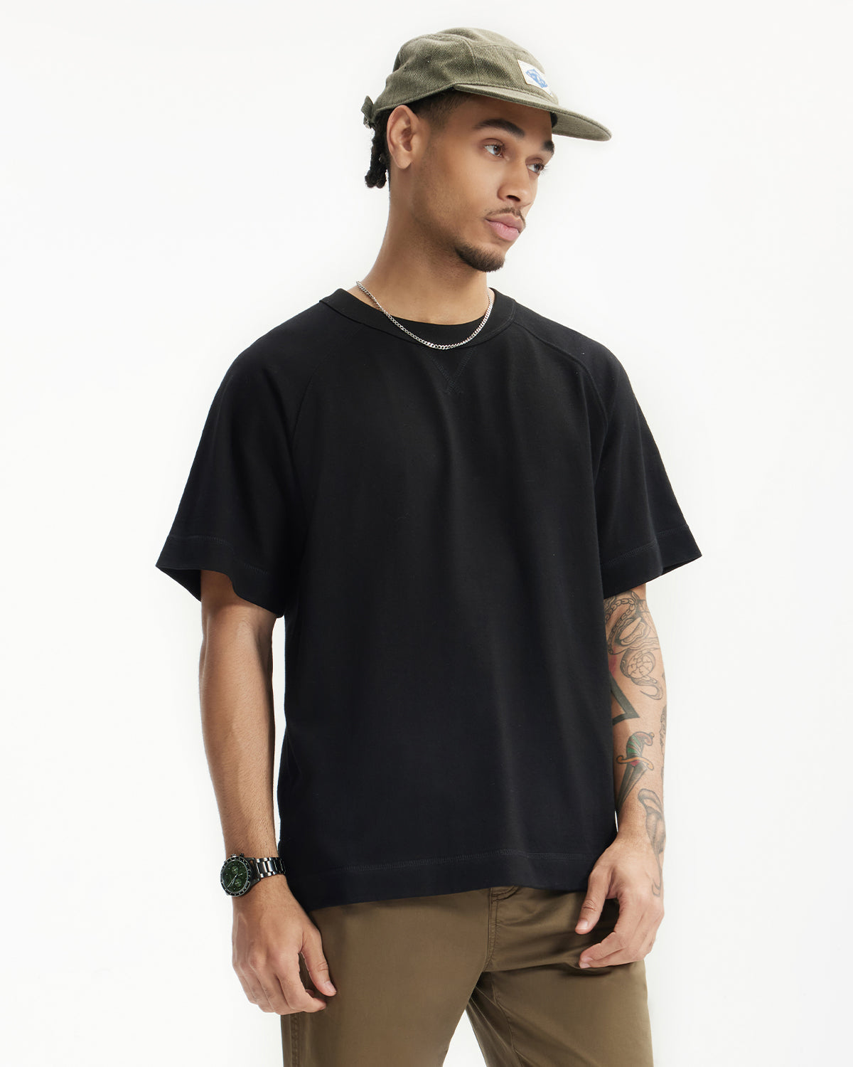 Linen Cotton Raglan Tees
