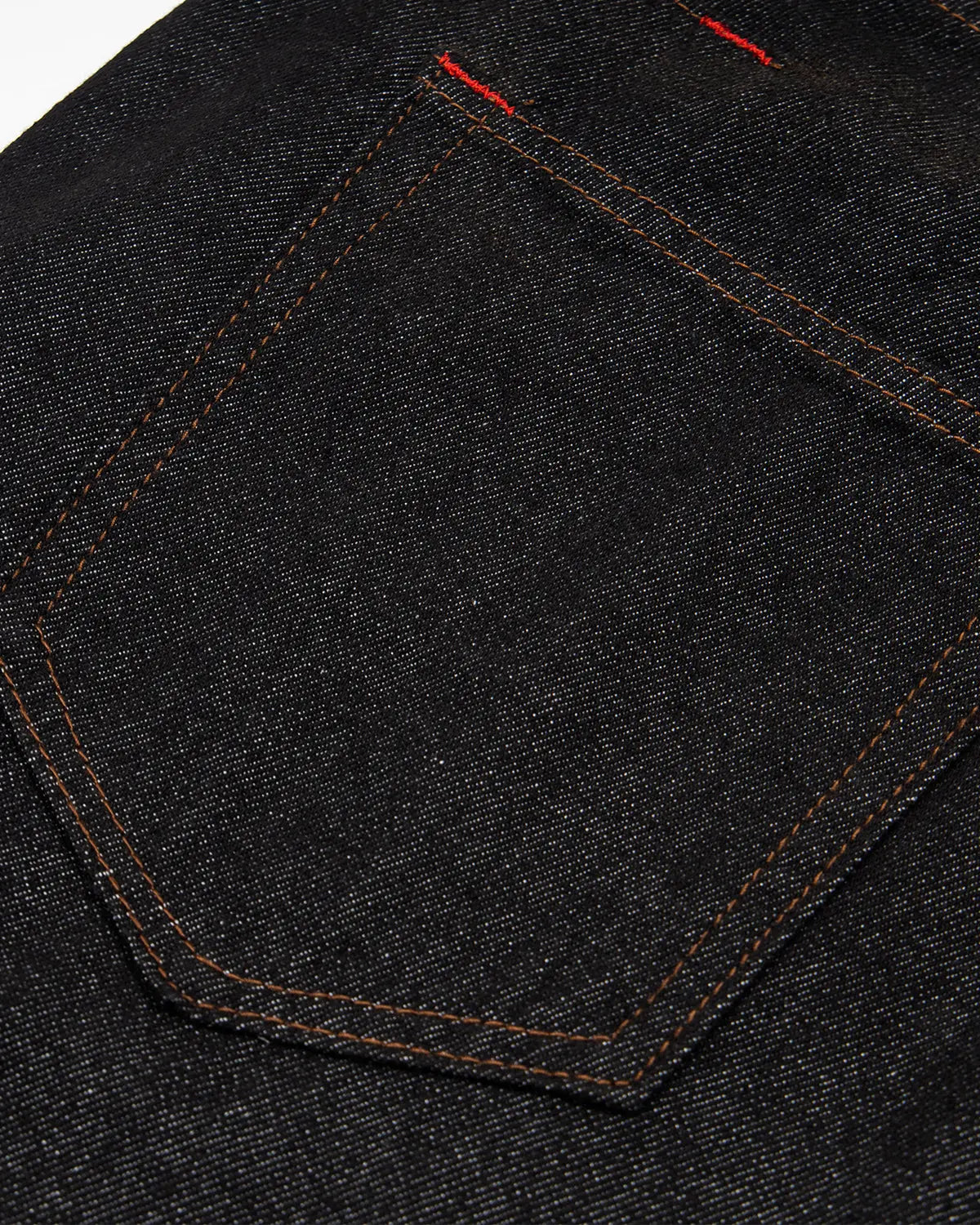 Asymmetric Buckle Raw Baggy Jeans
