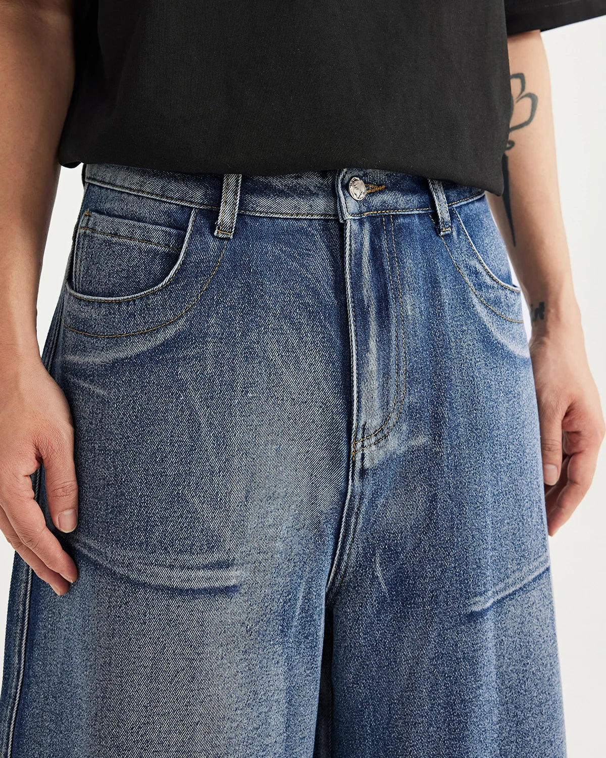 Acid Washed Jorts