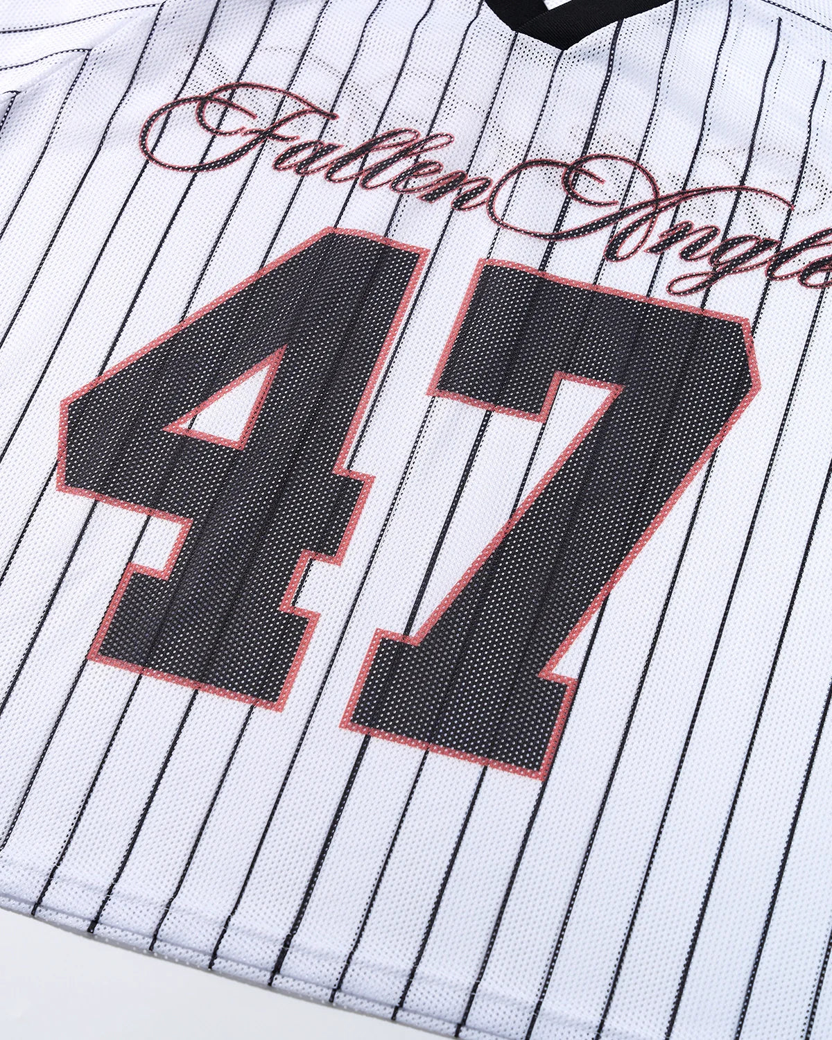 Pinstripe Number Mesh Jersey