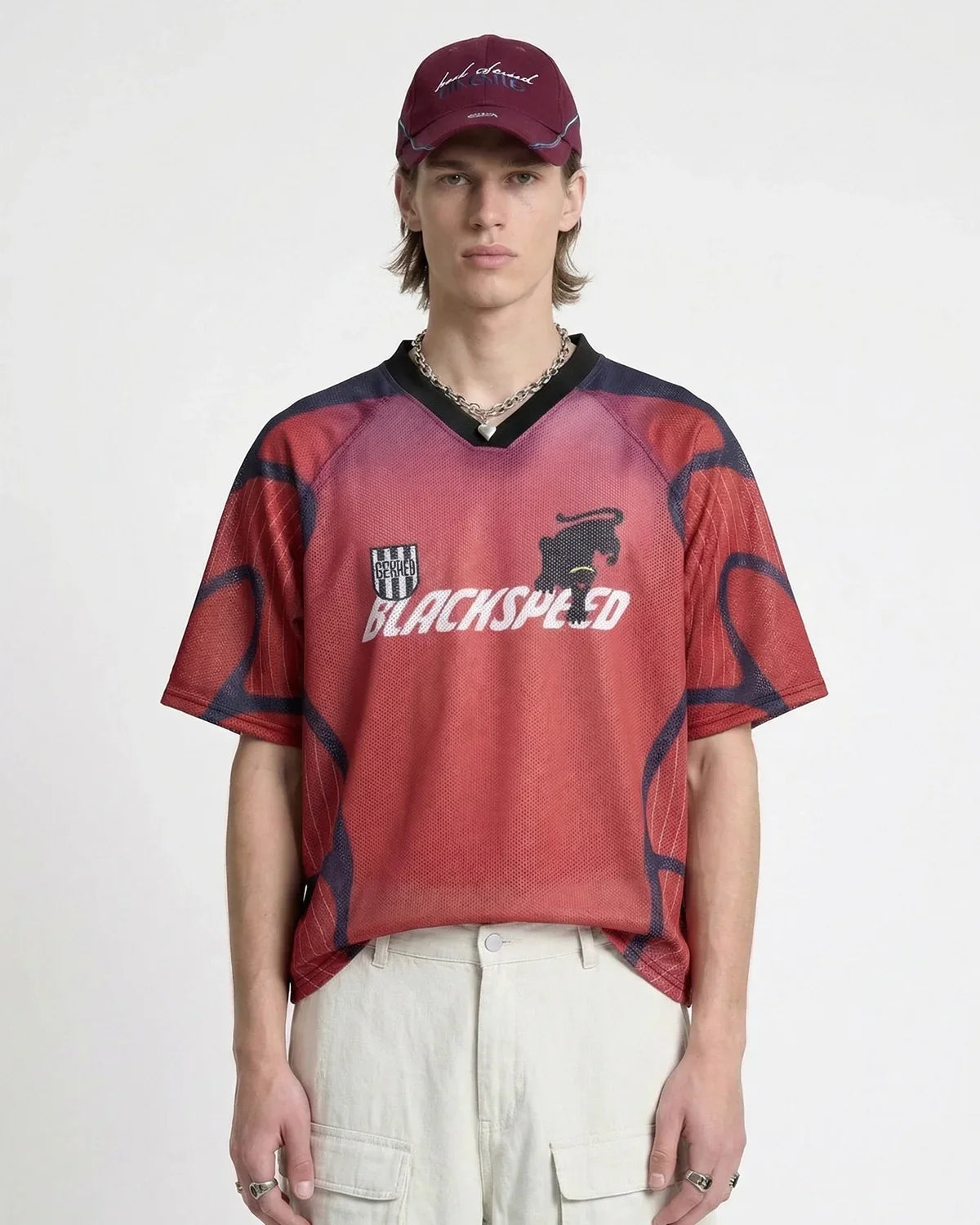 Athletic Panel Mesh Jersey