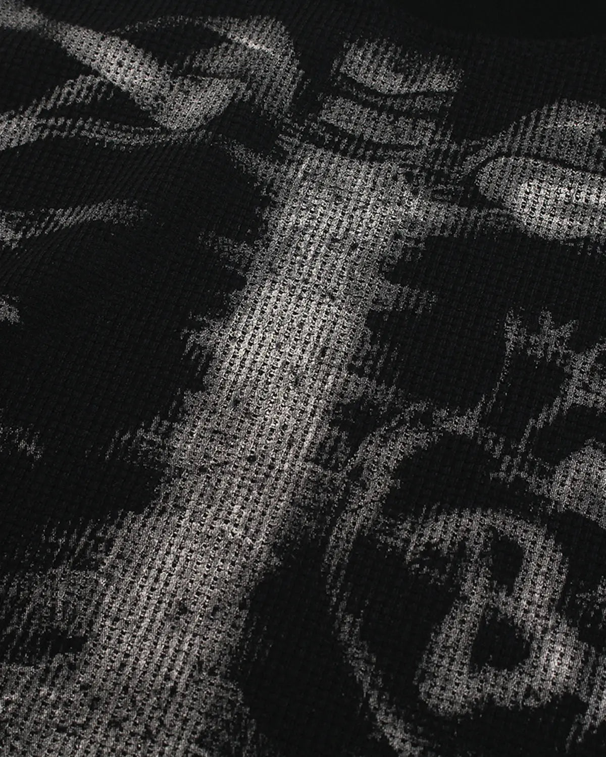 Skeleton Graphic Washed Long Sleeve Tee