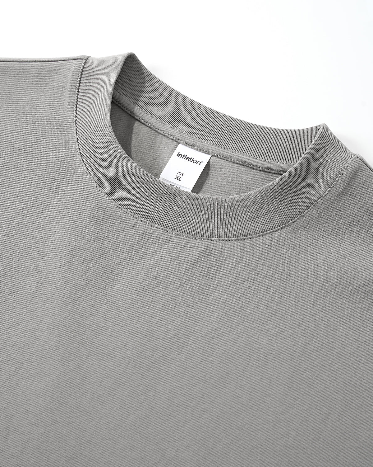 Embroidered Frayed Hem Oversized T-Shirt