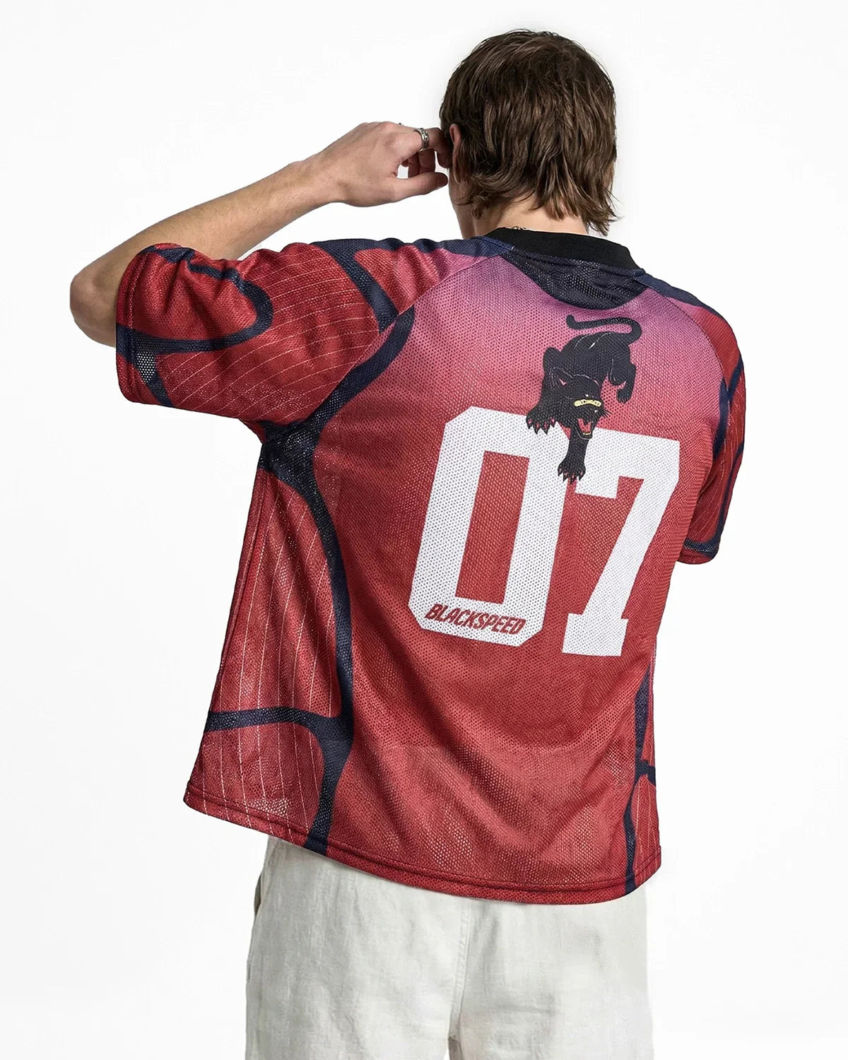 Athletic Panel Mesh Jersey
