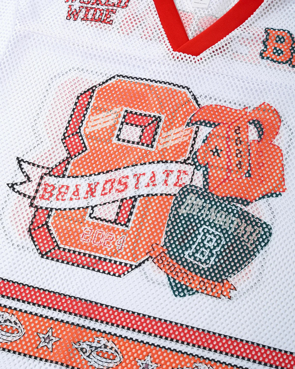 Vintage Oversized Mesh Jersey