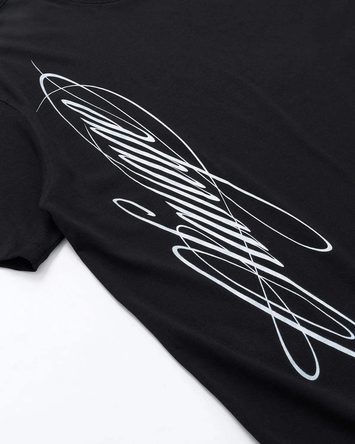Script Graphic Oversized T-Shirt