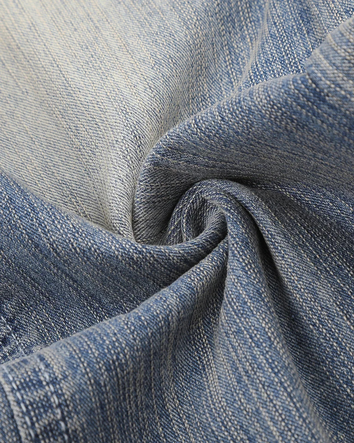 Bamboo Weave Embroidered Bootcut Jeans