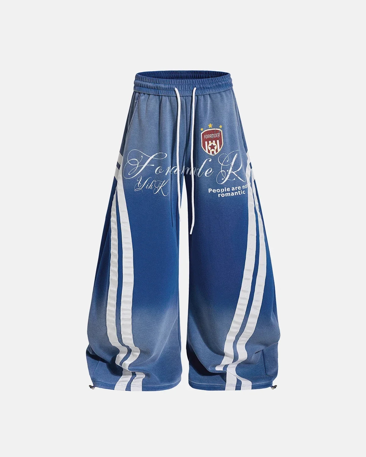 Washed Stripe Barrel Sweatpants