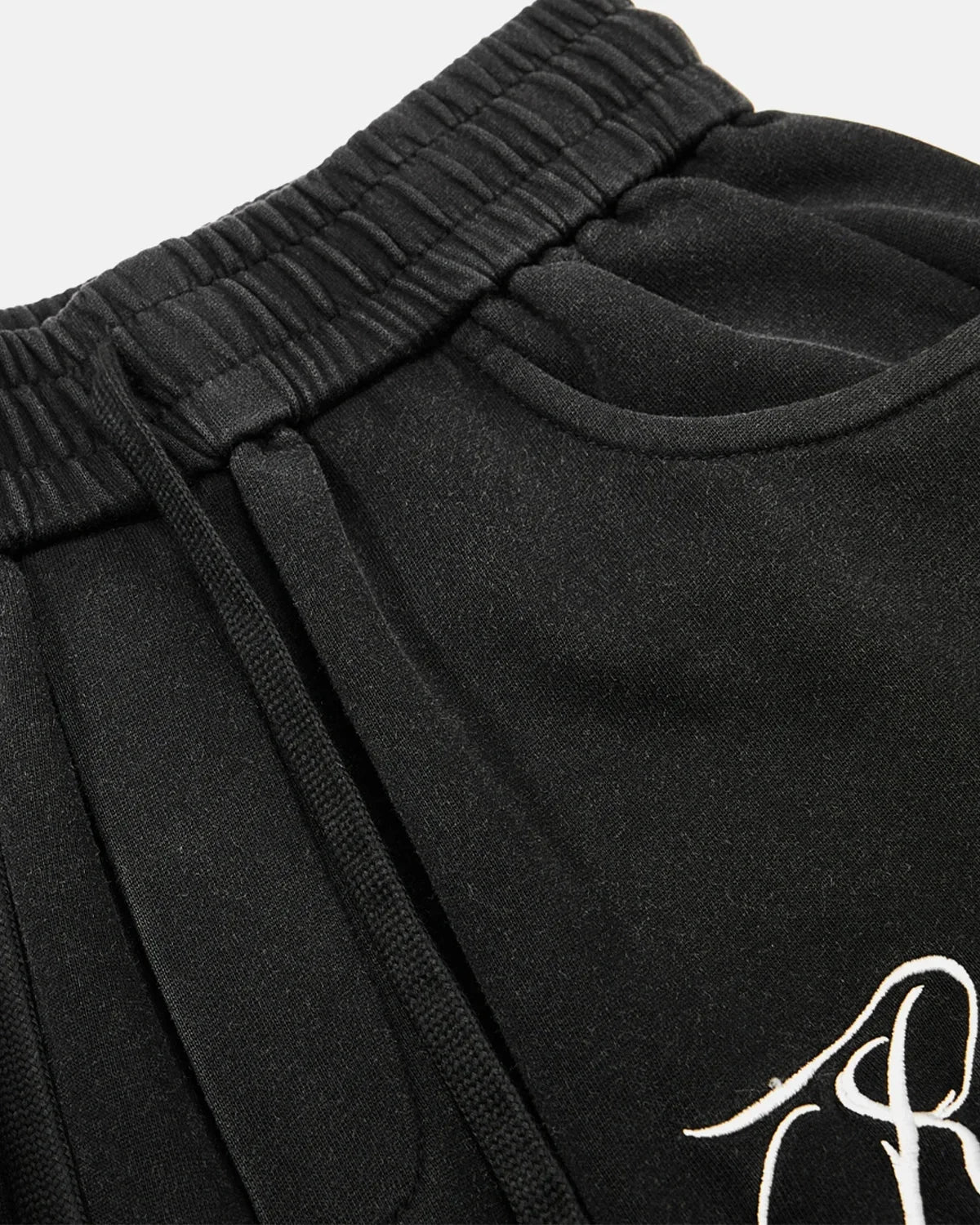 Gothic Graphic Washed Barrel Sweatpants