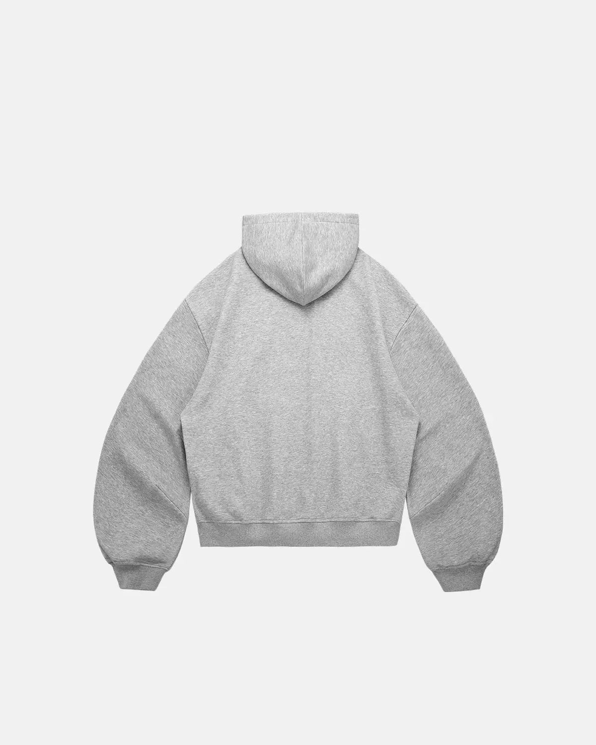 High Collar Fleece Double Zip-Up Hoodies MADXMARX