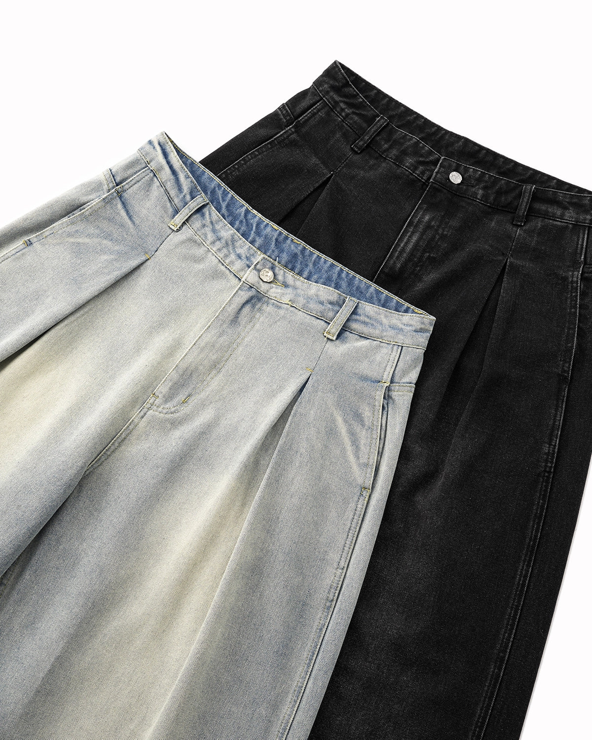 Acid Washed Super Baggy Jeans