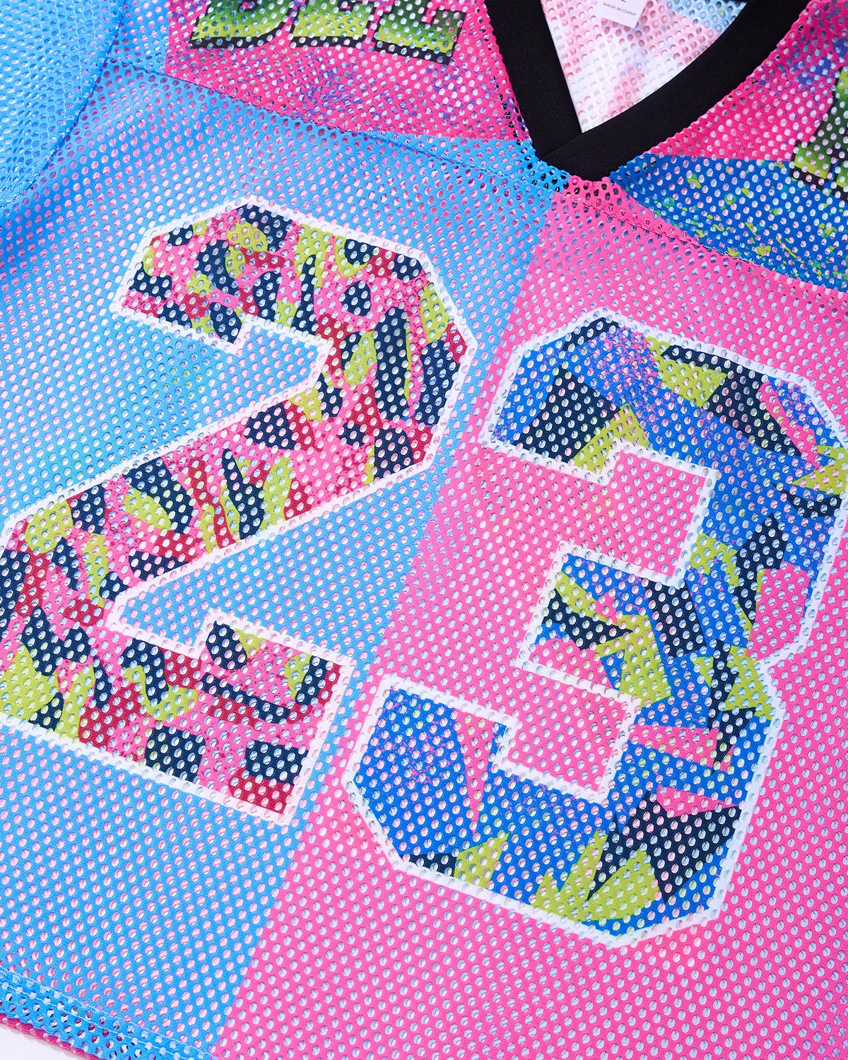 Camo Graphic Mesh Jersey Tee
