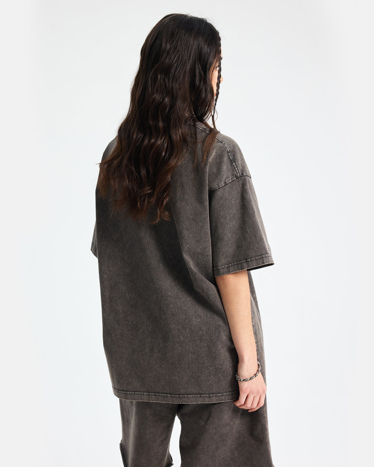 T-shirt oversize délavé