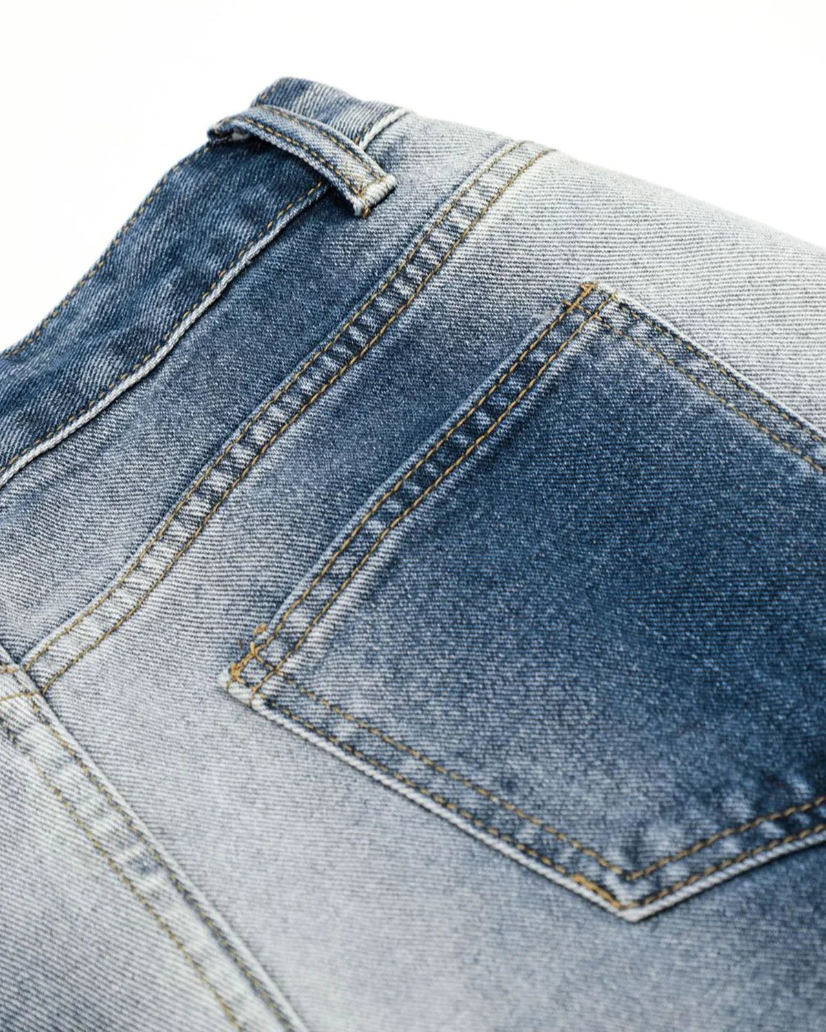 Monkey Wash Baggy Barrel Jeans