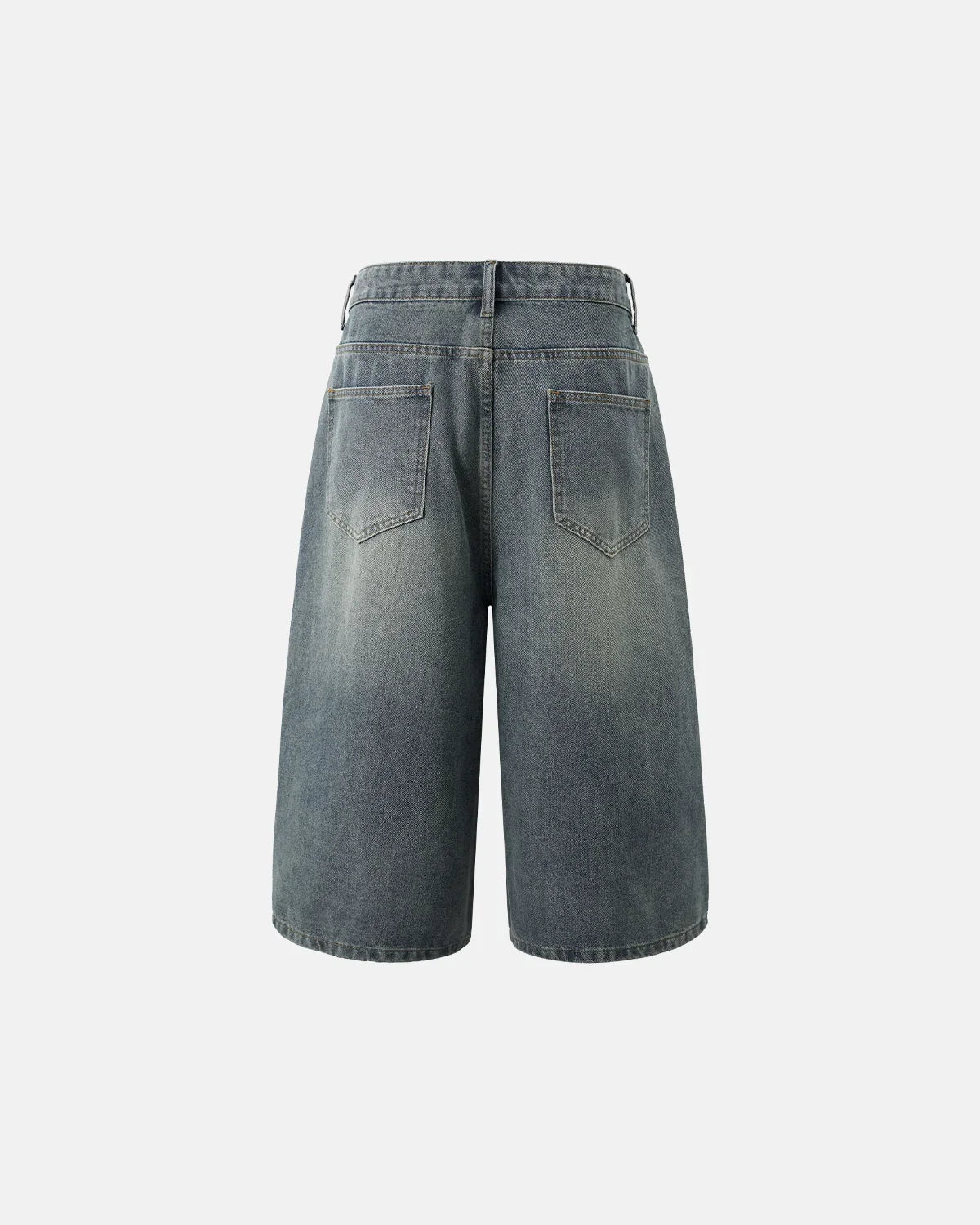 Washed Baggy Longline Jorts