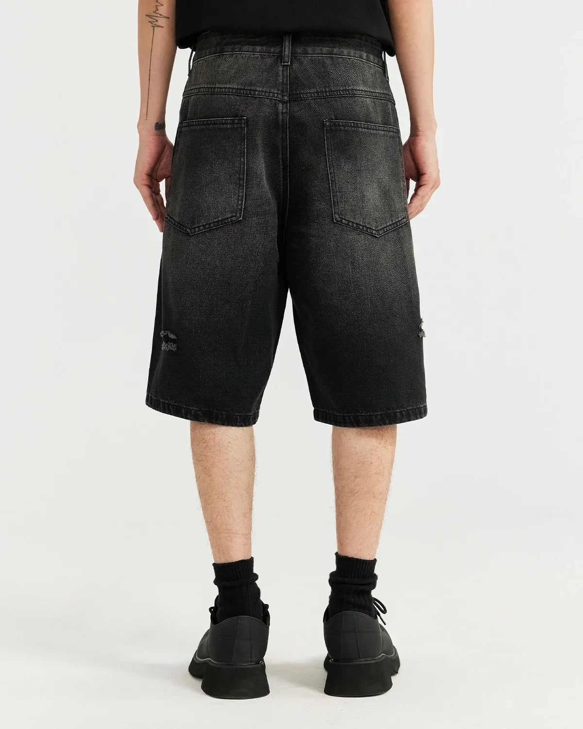 Vintage Ripped Washed Jorts