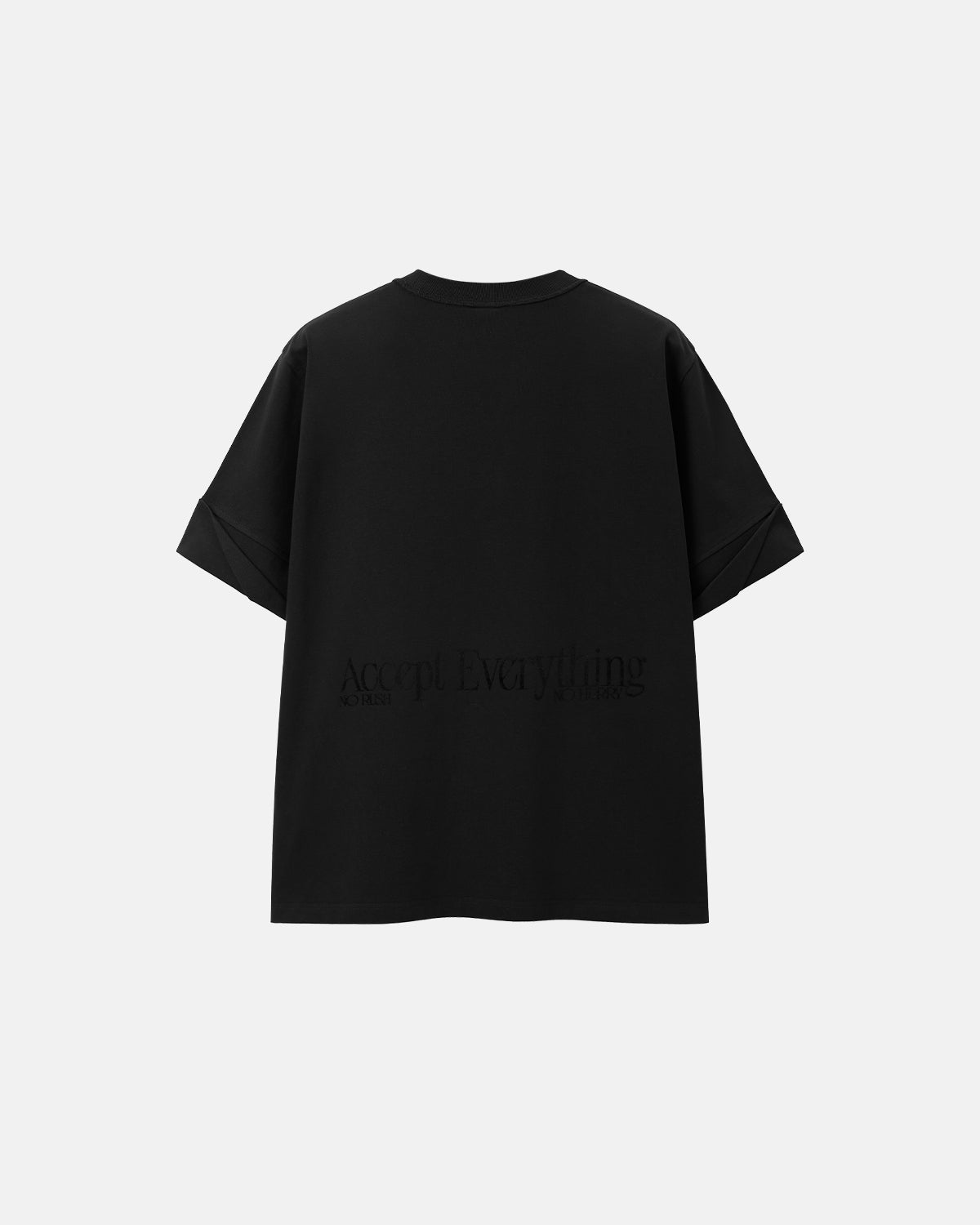 T-shirt lourd avec détails aux manches