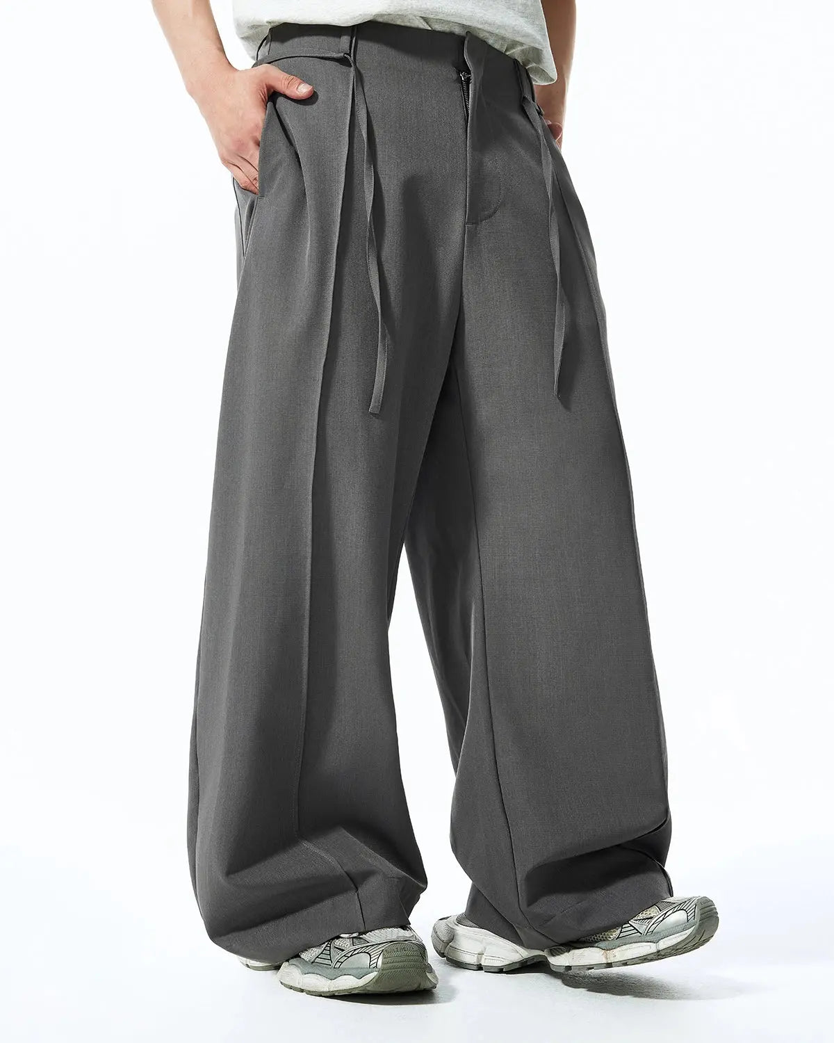 Cleanfit Baggy Suit Pants