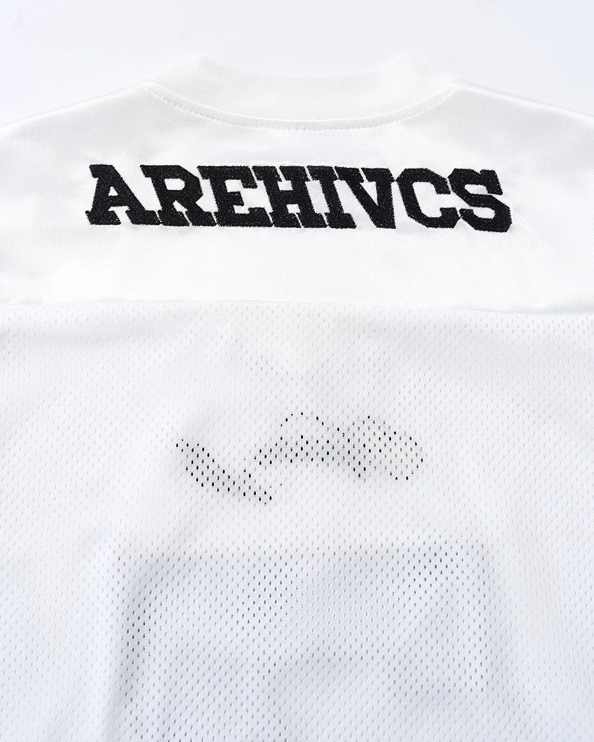 Mesh Patchwork Number Jersey