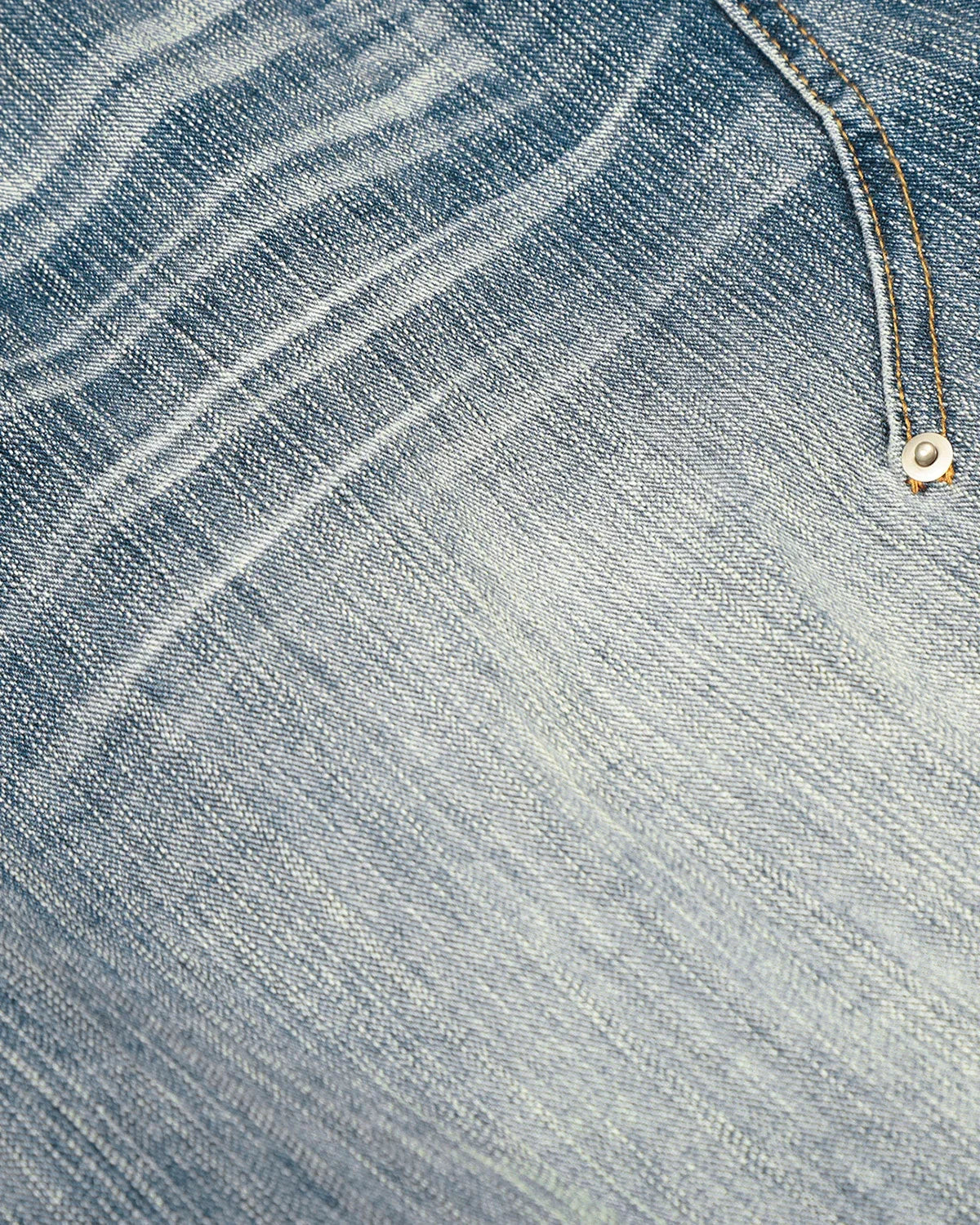 Whisker Wash Bamboo Weave Jeans