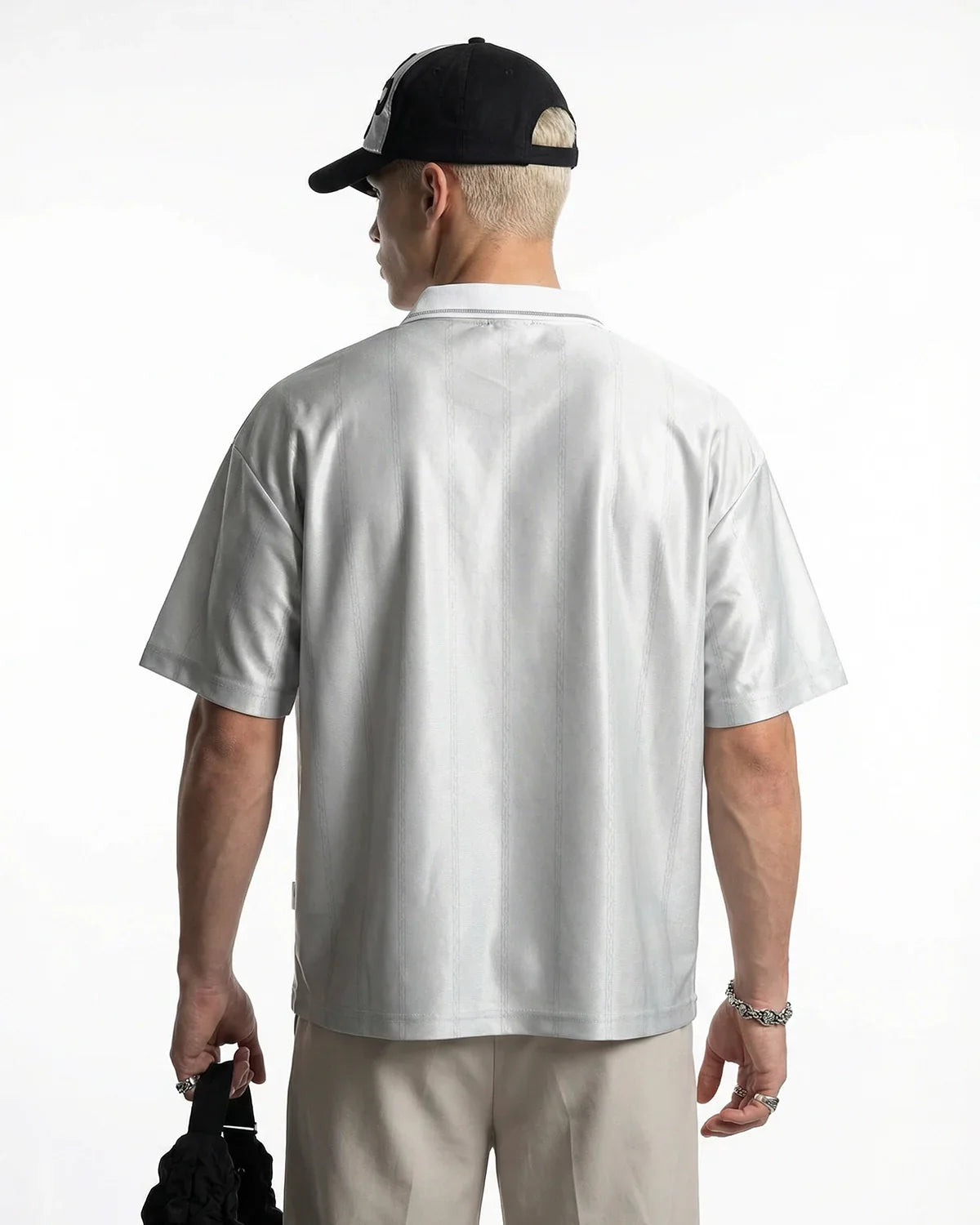 Maillot de polo rayé vintage
