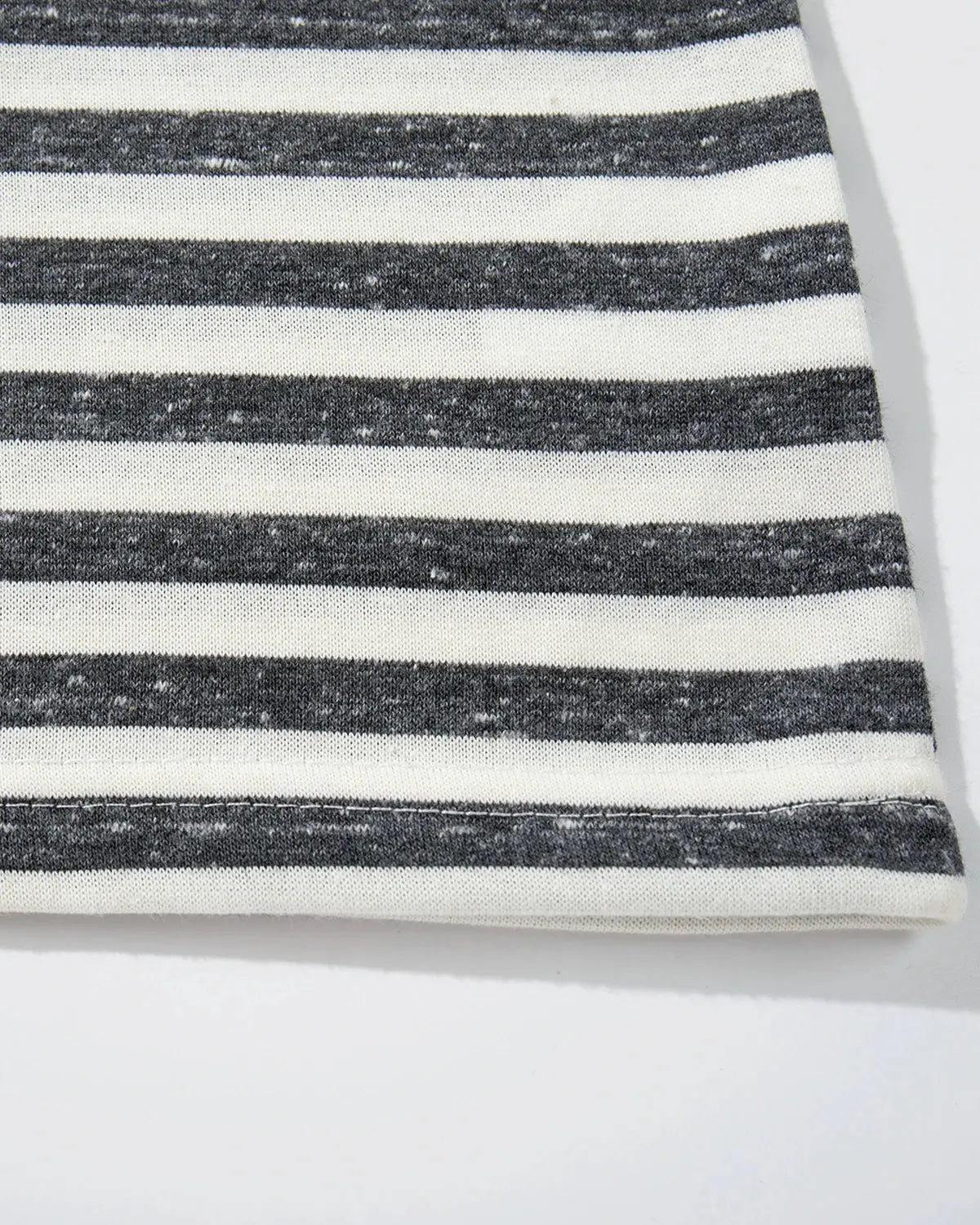 Striped Henley Relaxed T-shirt