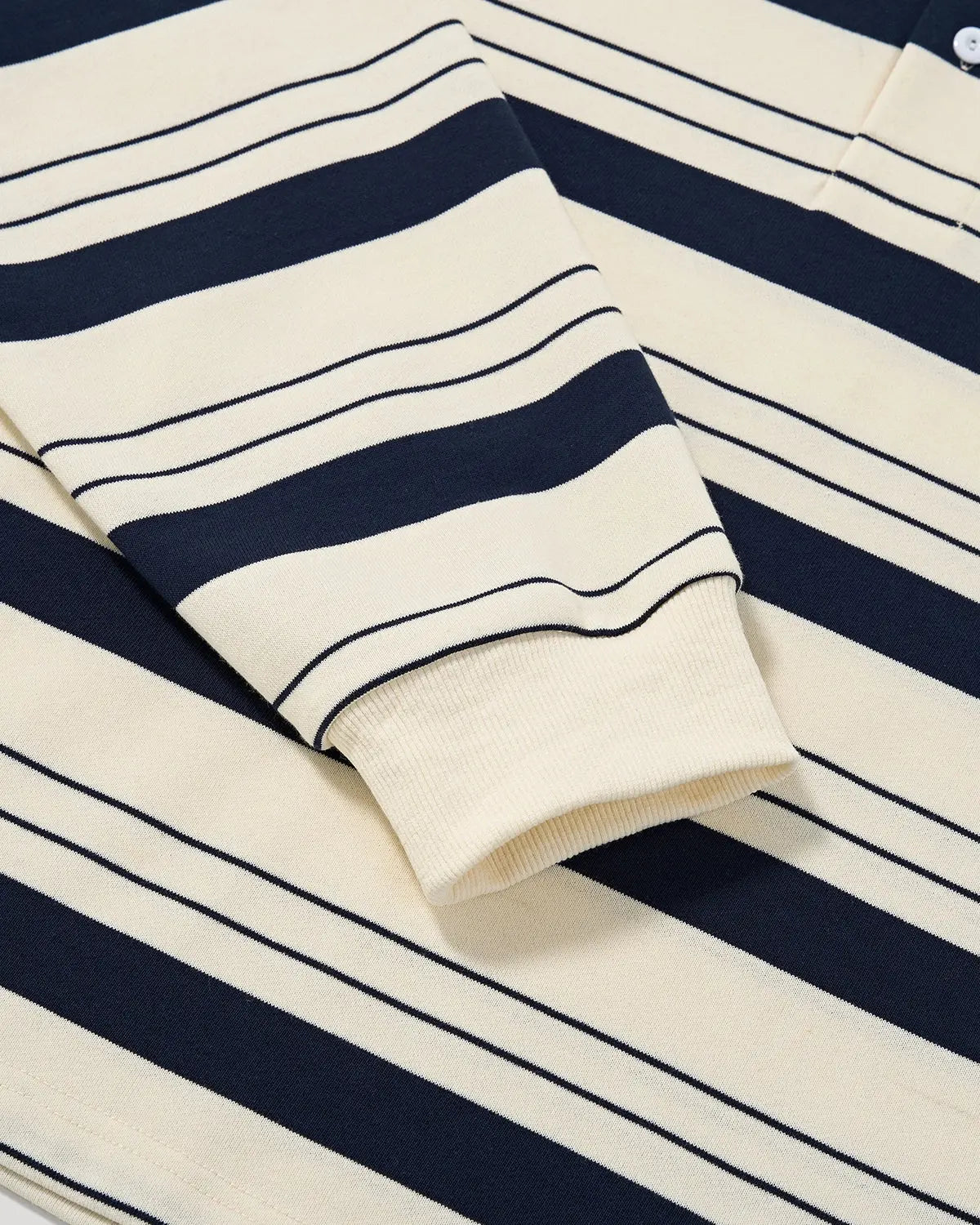 Striped Rugby Polo Shirt
