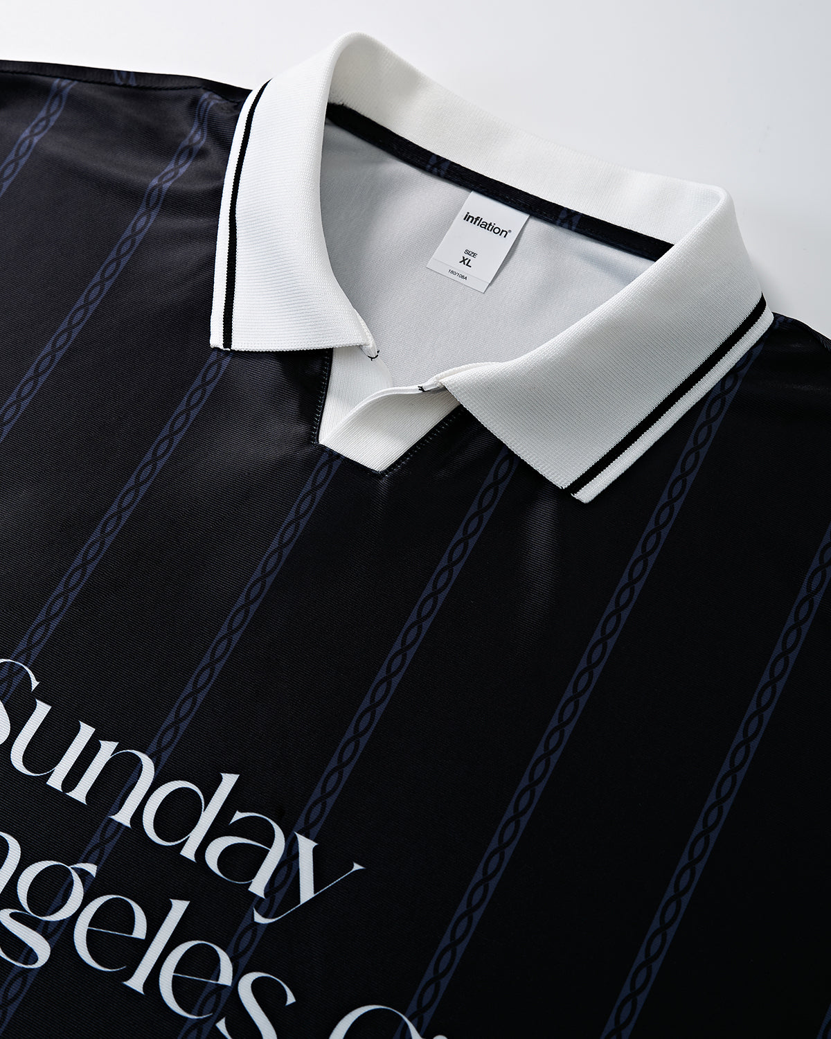 Maillot de polo rayé vintage
