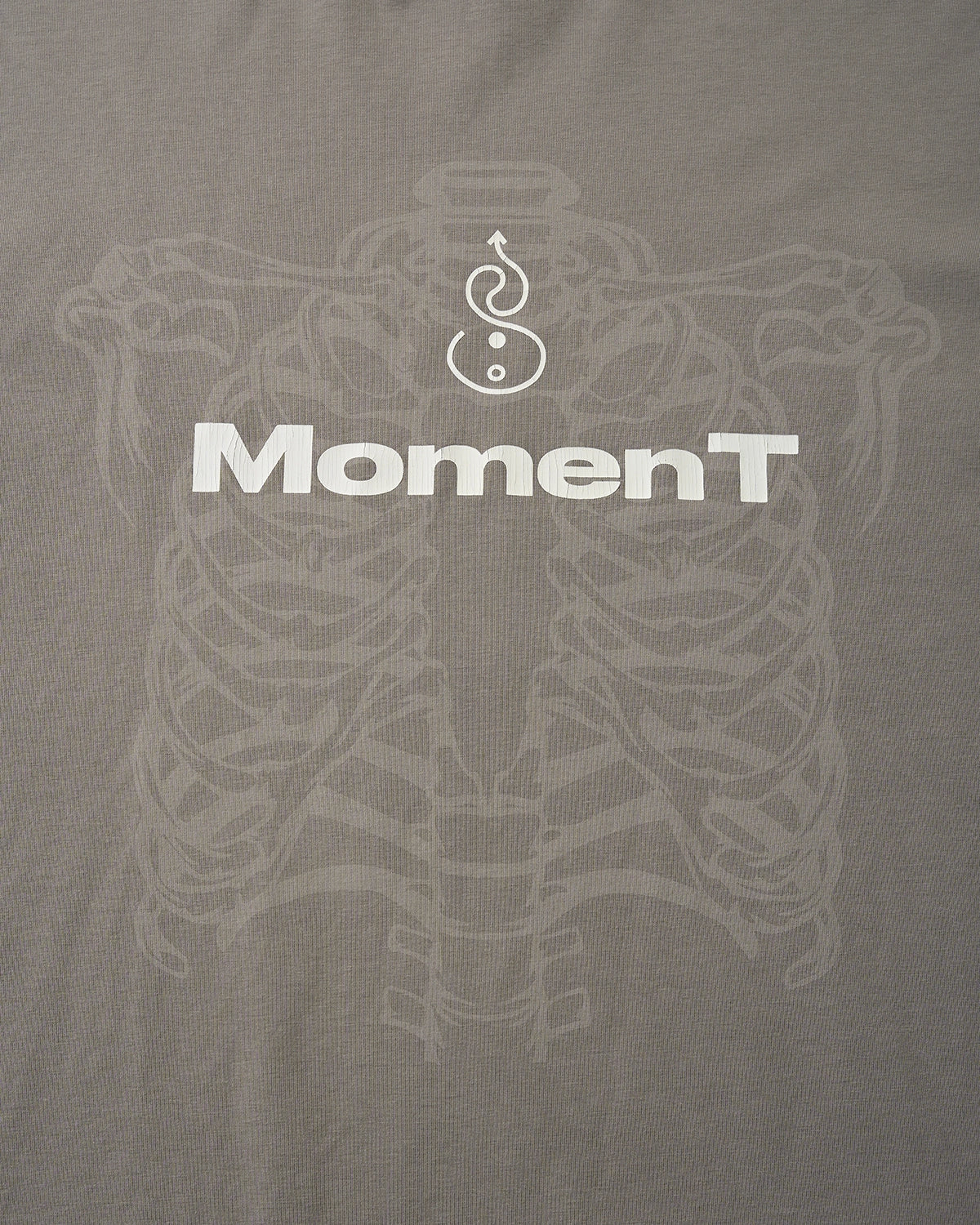Dual-Effect Graphic Heavyweight Tshirt
