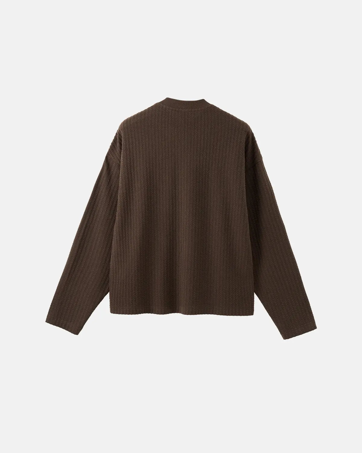 Old Money Style Henley Long Sleeve Tees