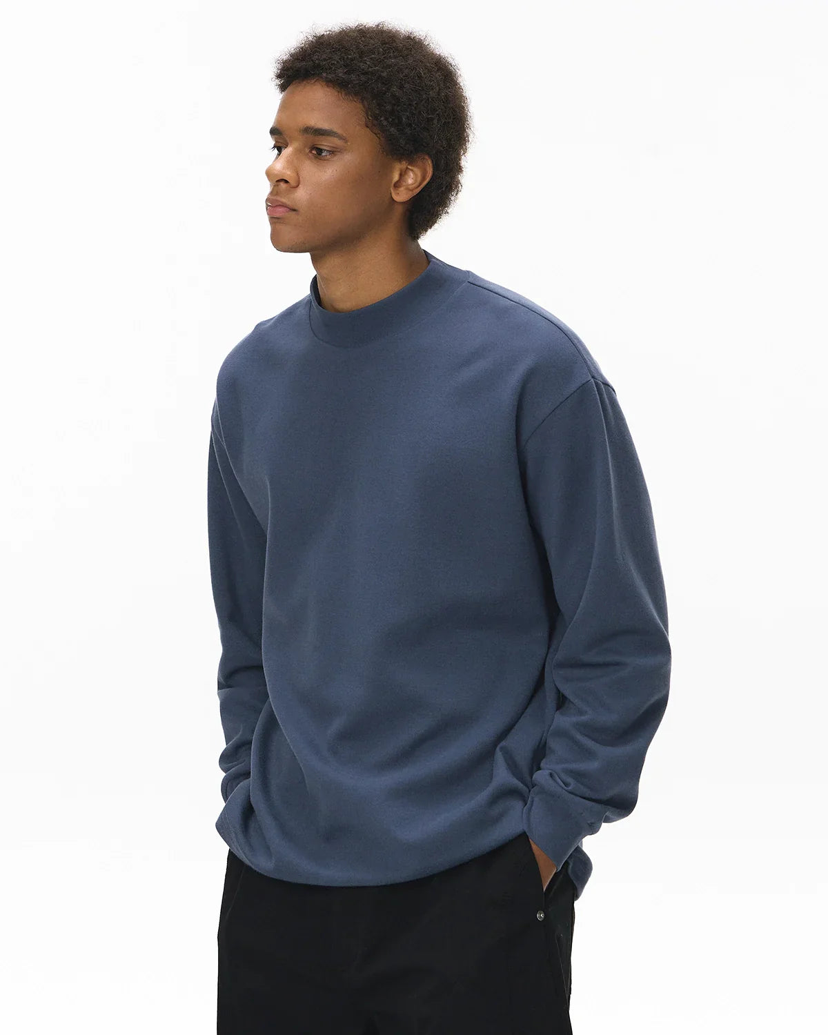 Soft Touch Mock Neck Sweatshirts