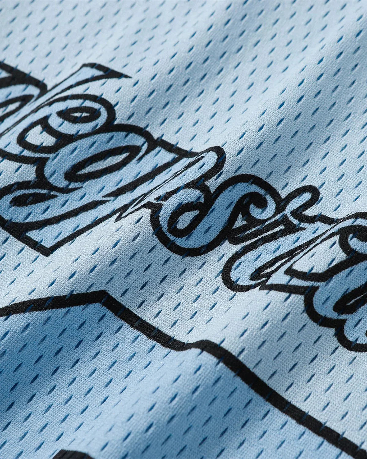 Mesh Patchwork Oversized Jersey