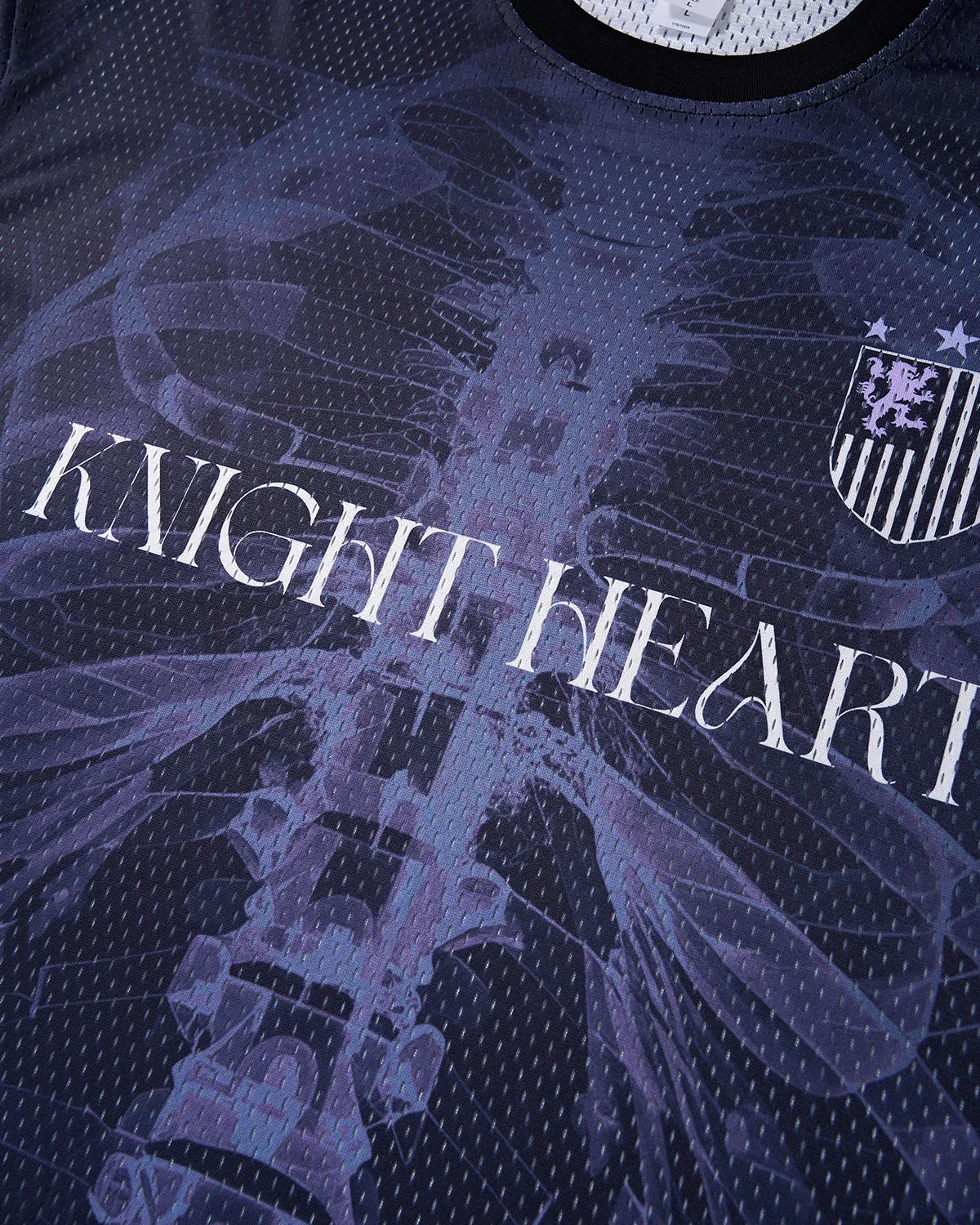 X-Ray Skeleton Graphic Mesh Jersey