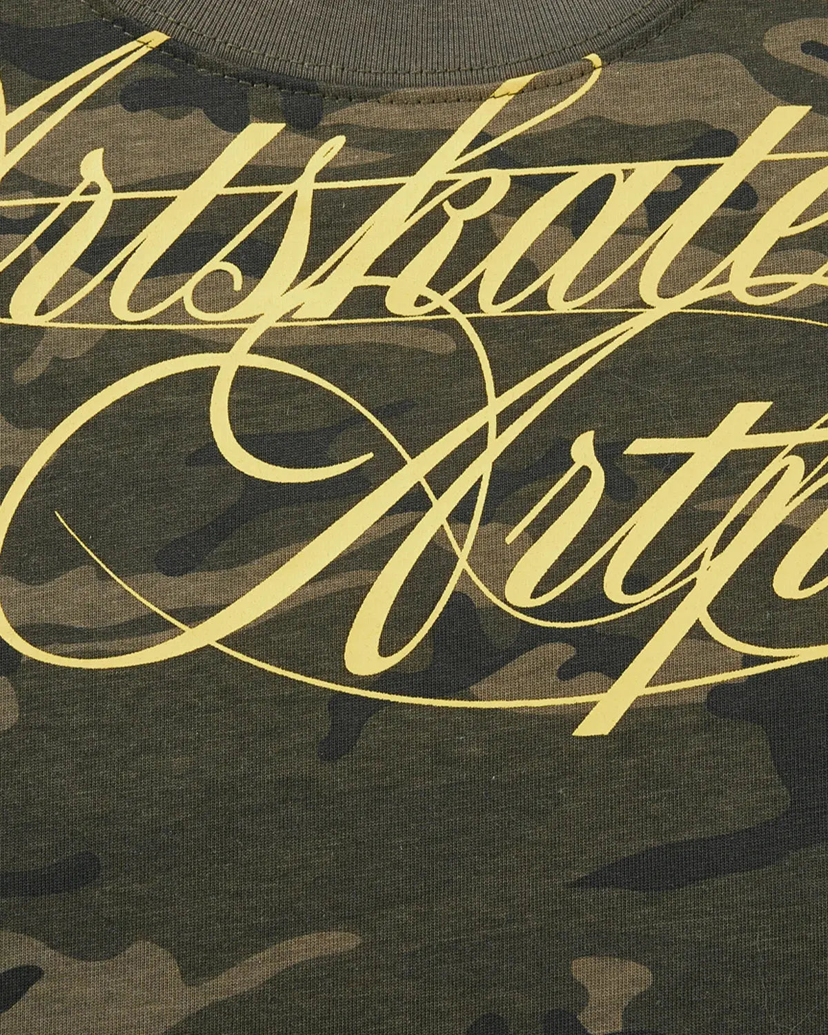 Camo Script Boxy T-Shirt