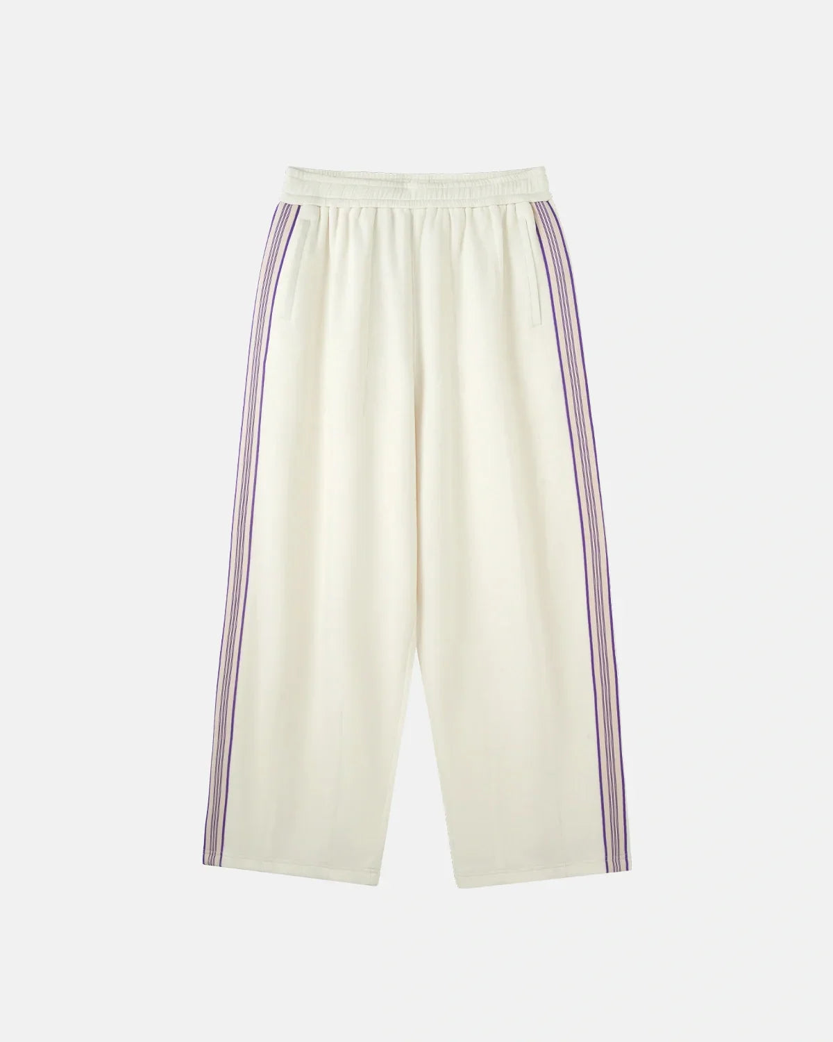 Side Stripe Wide Leg Track Pants