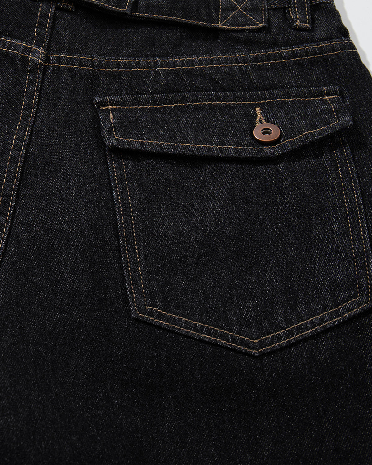Raw Denim Longline Cargo Jorts