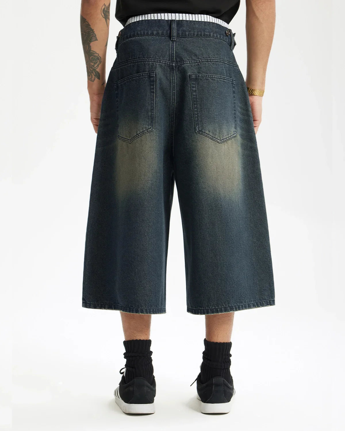 Double Waist Baggy Jorts
