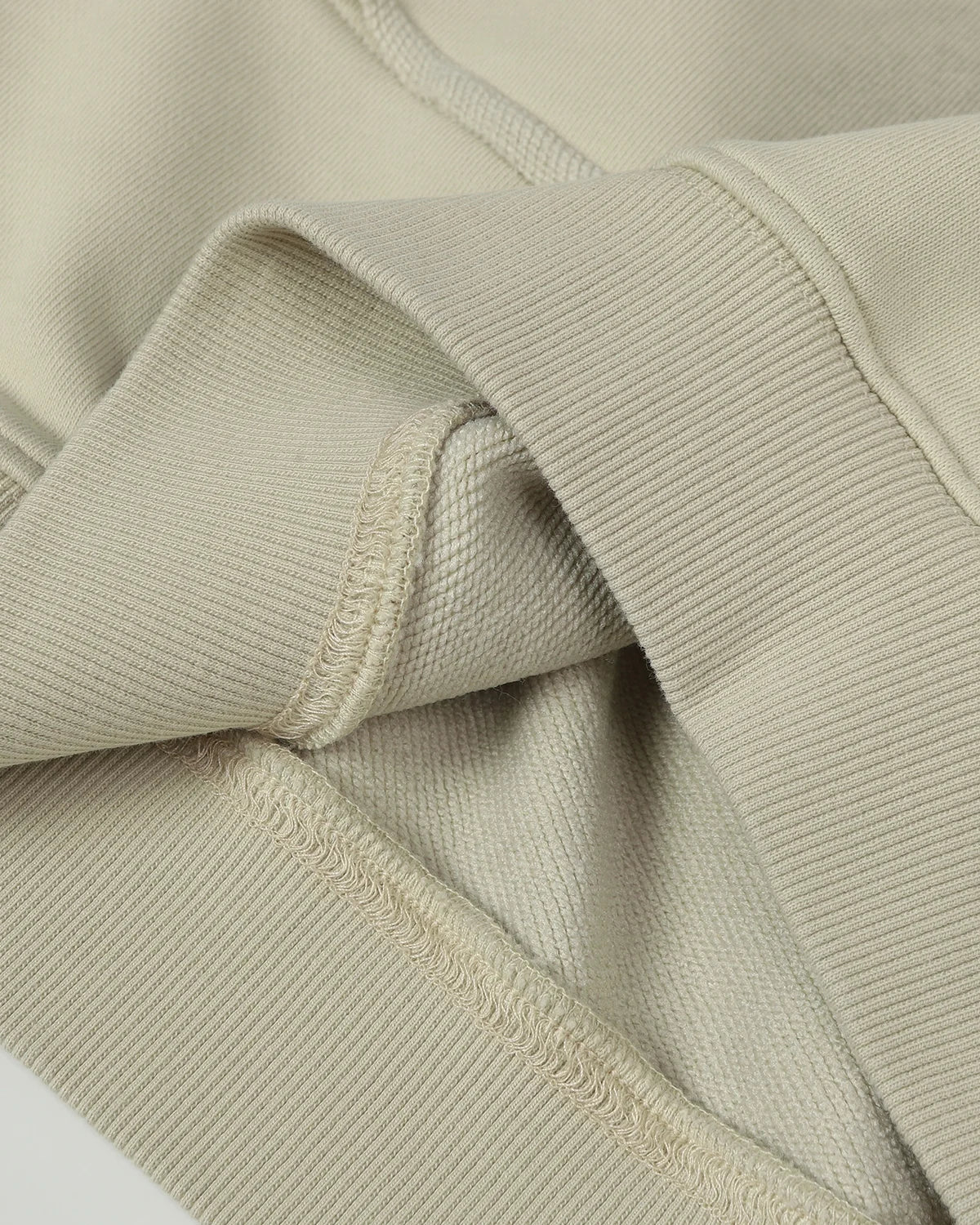 Washed Raw Edge Boxy Hoodie