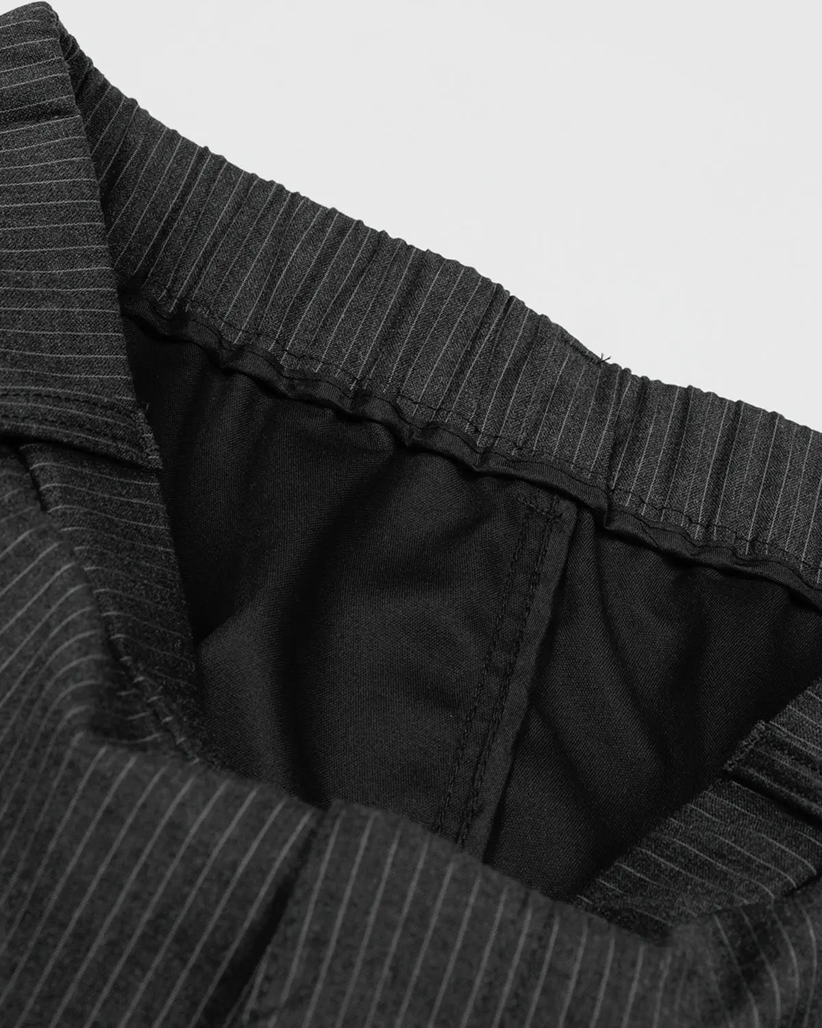 Pinstripe Stud Detail Tailored Shorts
