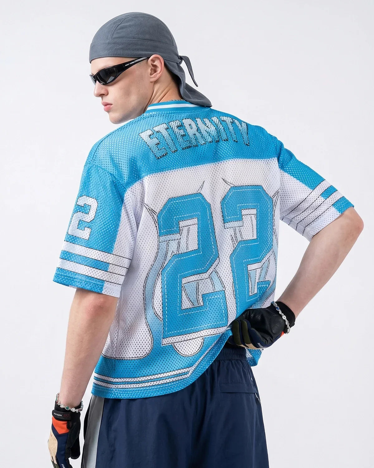 Maillot de football en mesh "22"