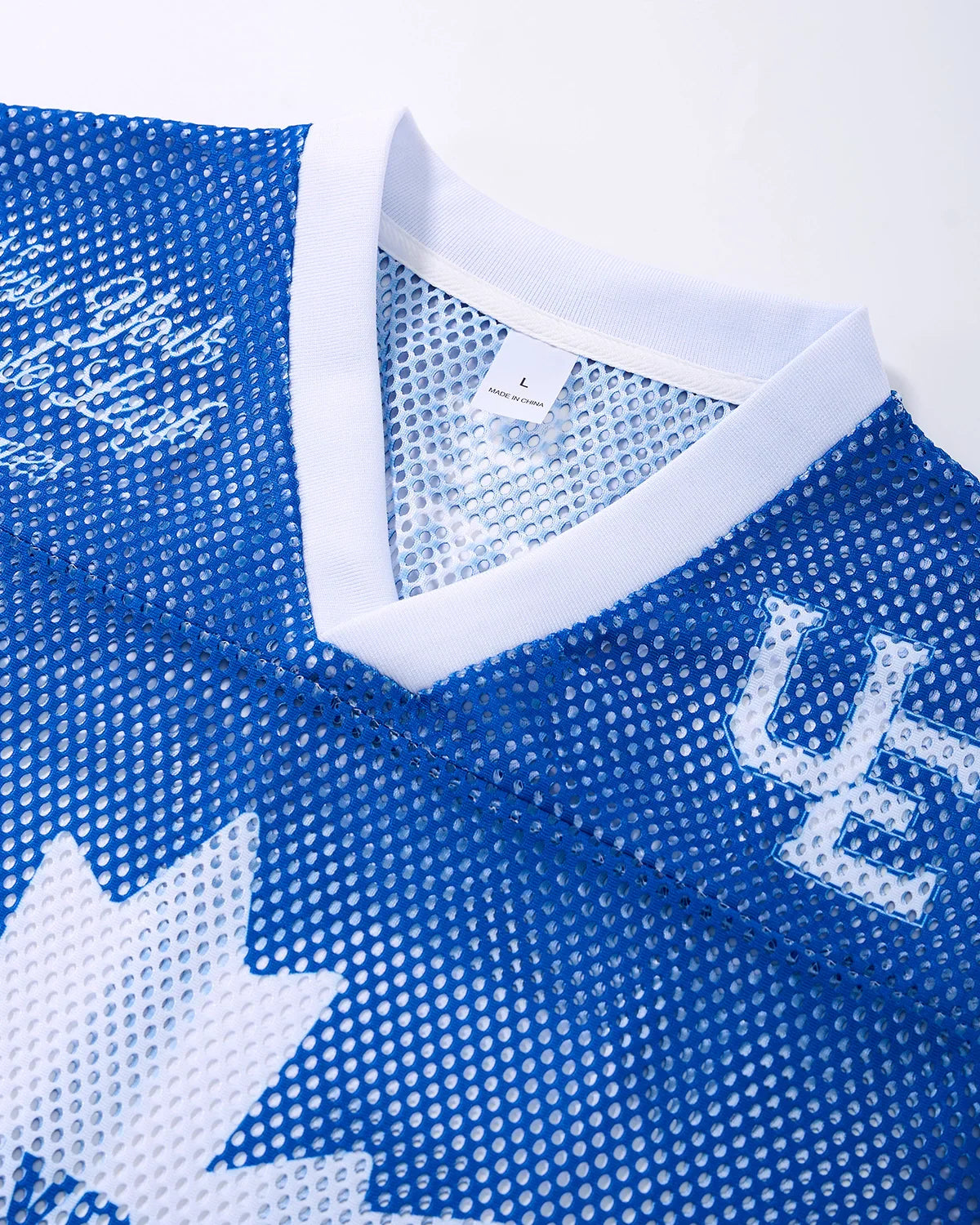 V-neck Mesh Jersey Tees