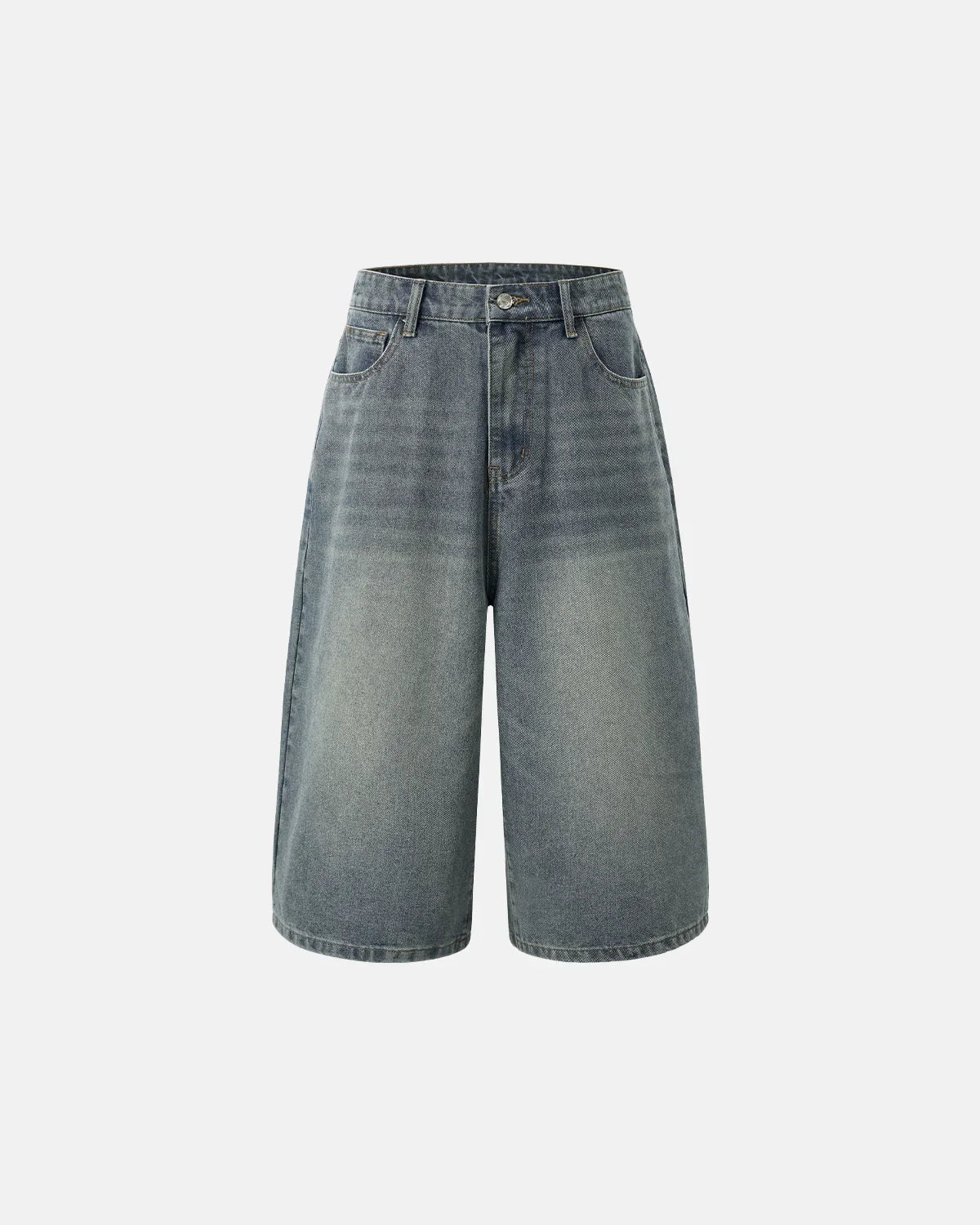 Washed Baggy Longline Jorts