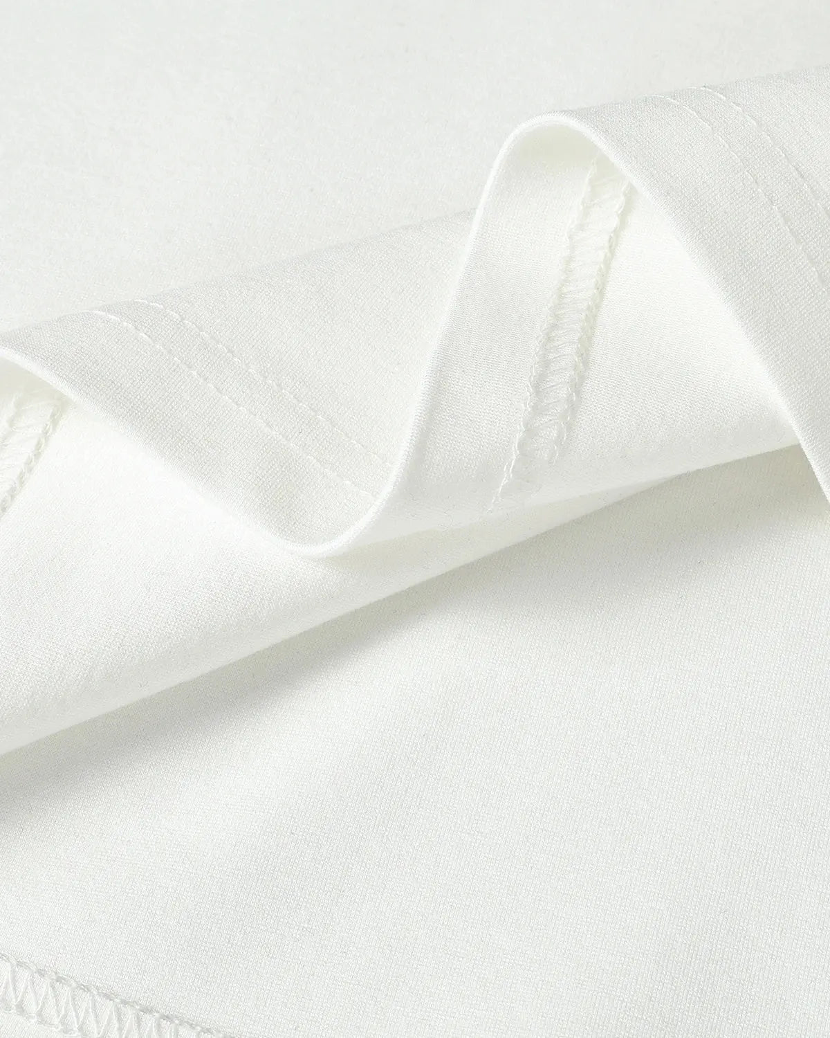 Metal Buckle Detail Cotton T-Shirt