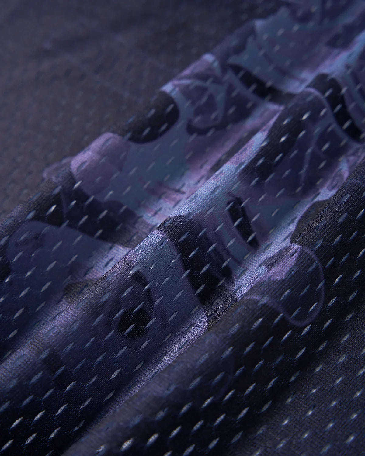 X-Ray Skeleton Graphic Mesh Jersey